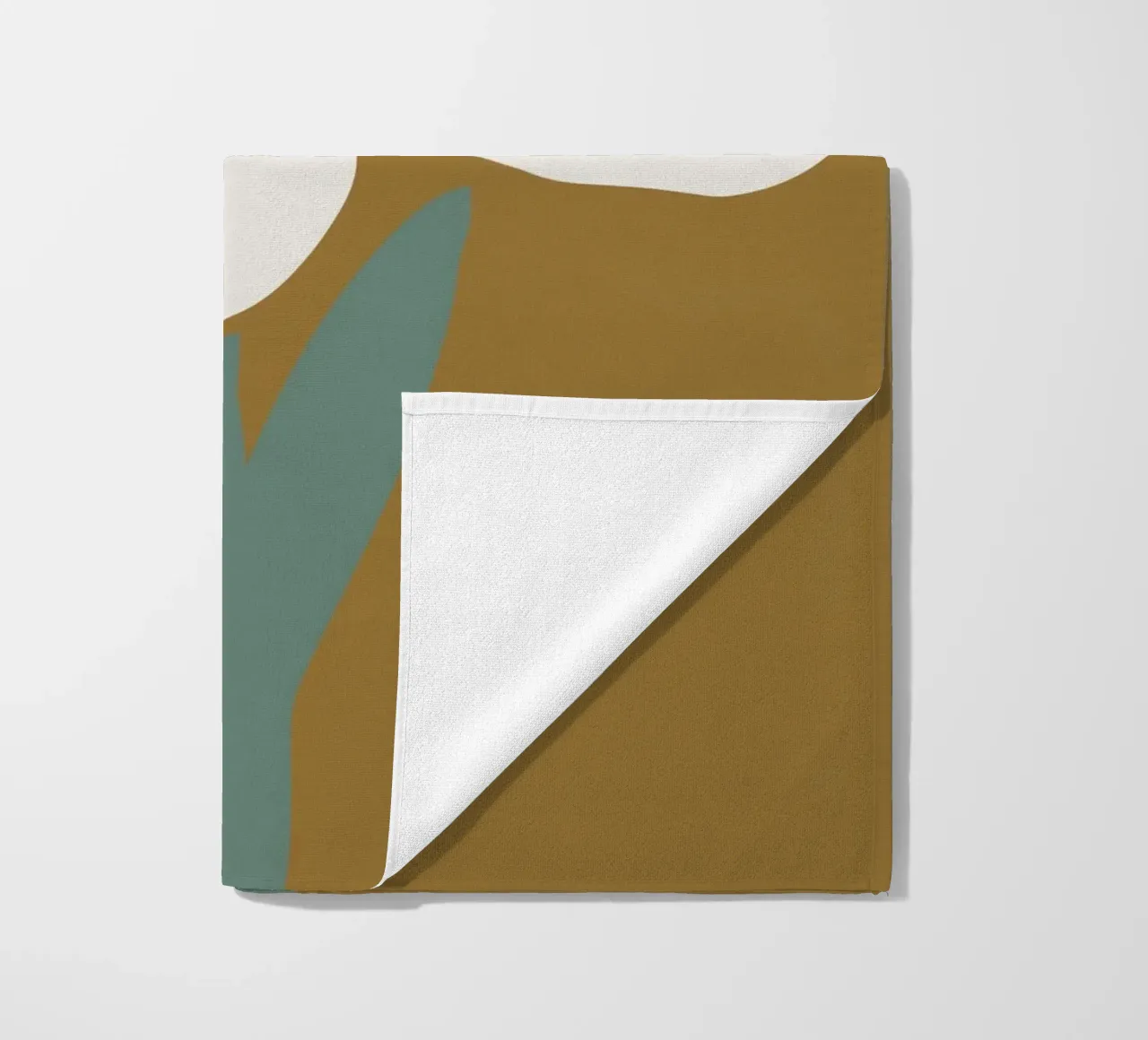 Solitary Bloom Boldness beach towel by Moonlite Desire