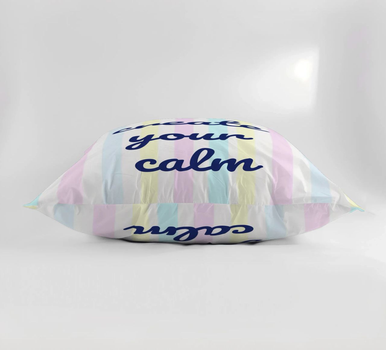 Create Your Calm cuscino da Words by Niki