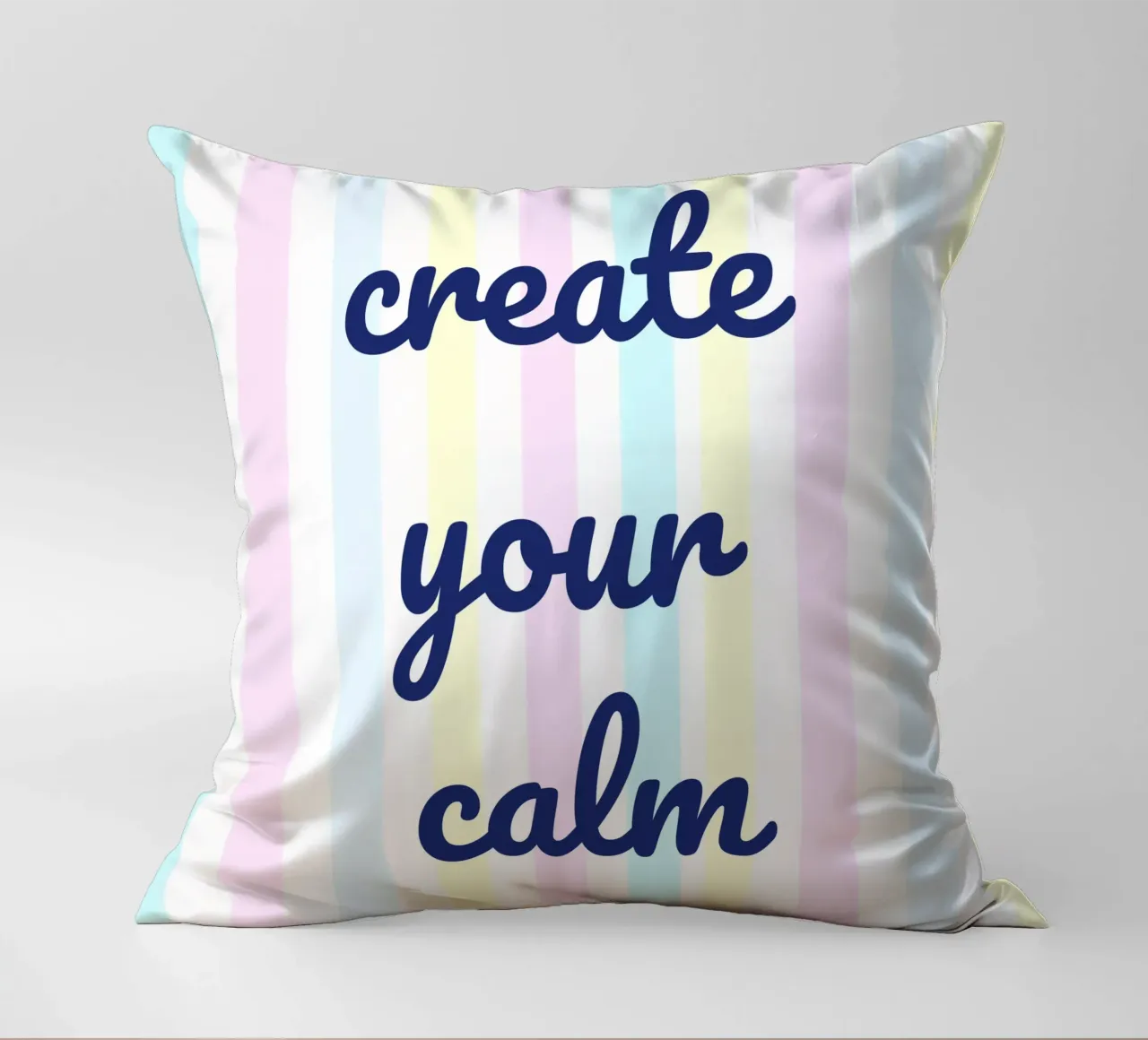 Create Your Calm Kissen von Words by Niki