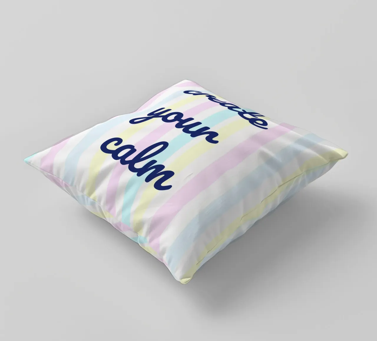 Create Your Calm coussin de Words by Niki