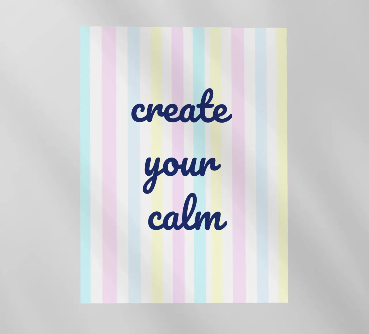 Create Your Calm pellicola backlit da Words by Niki