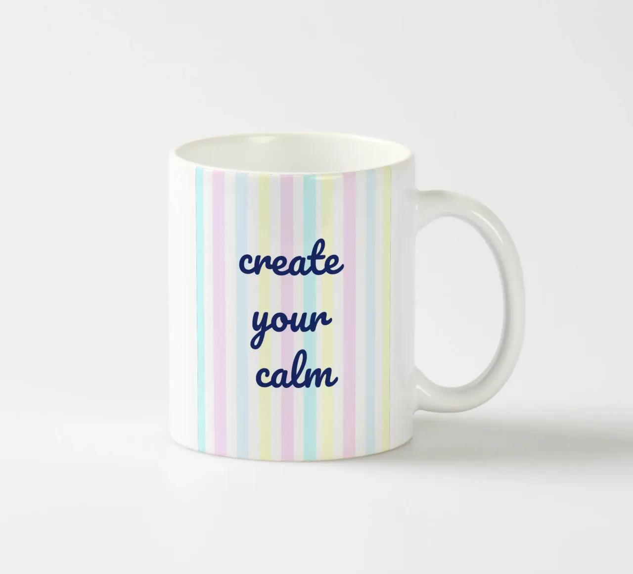 Create Your Calm keramische mok van Words by Niki