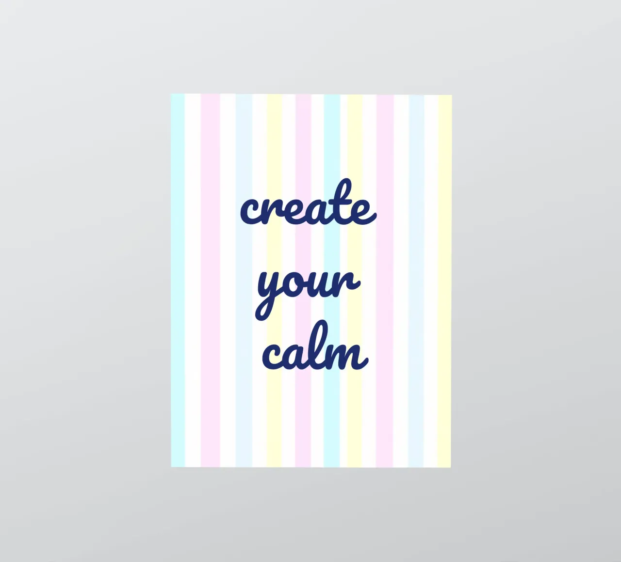 Create Your Calm adesivo da Words by Niki