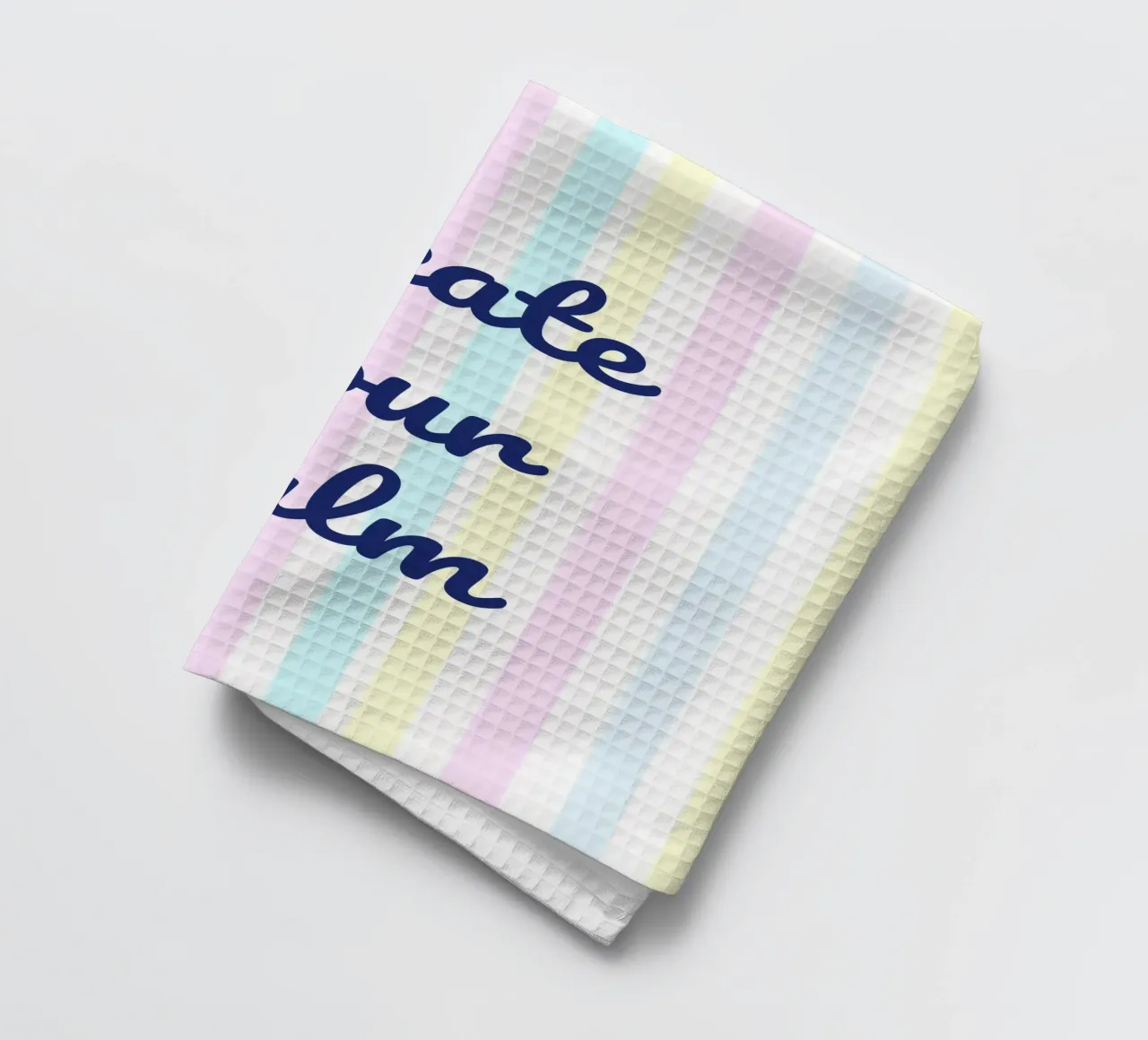 Create Your Calm torchon de Words by Niki