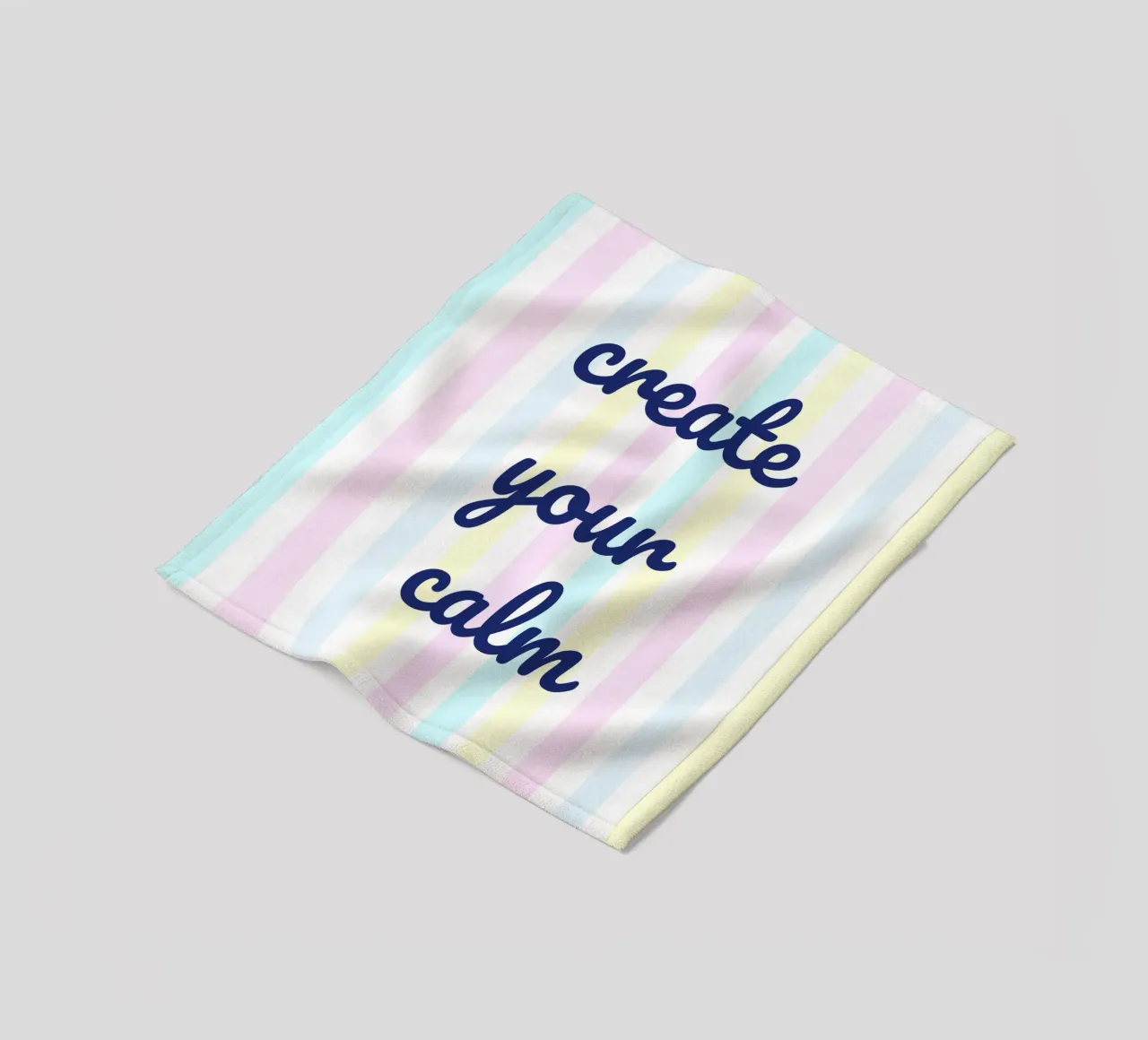 Create Your Calm coperta in pile da Words by Niki