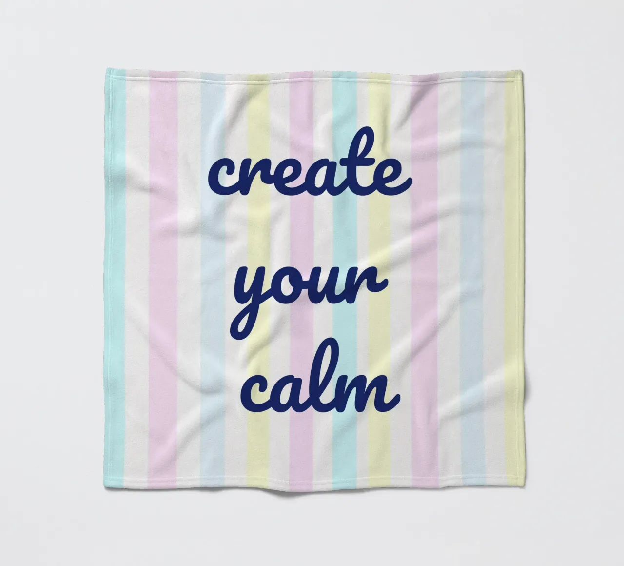 Create Your Calm Fleecedecke von Words by Niki