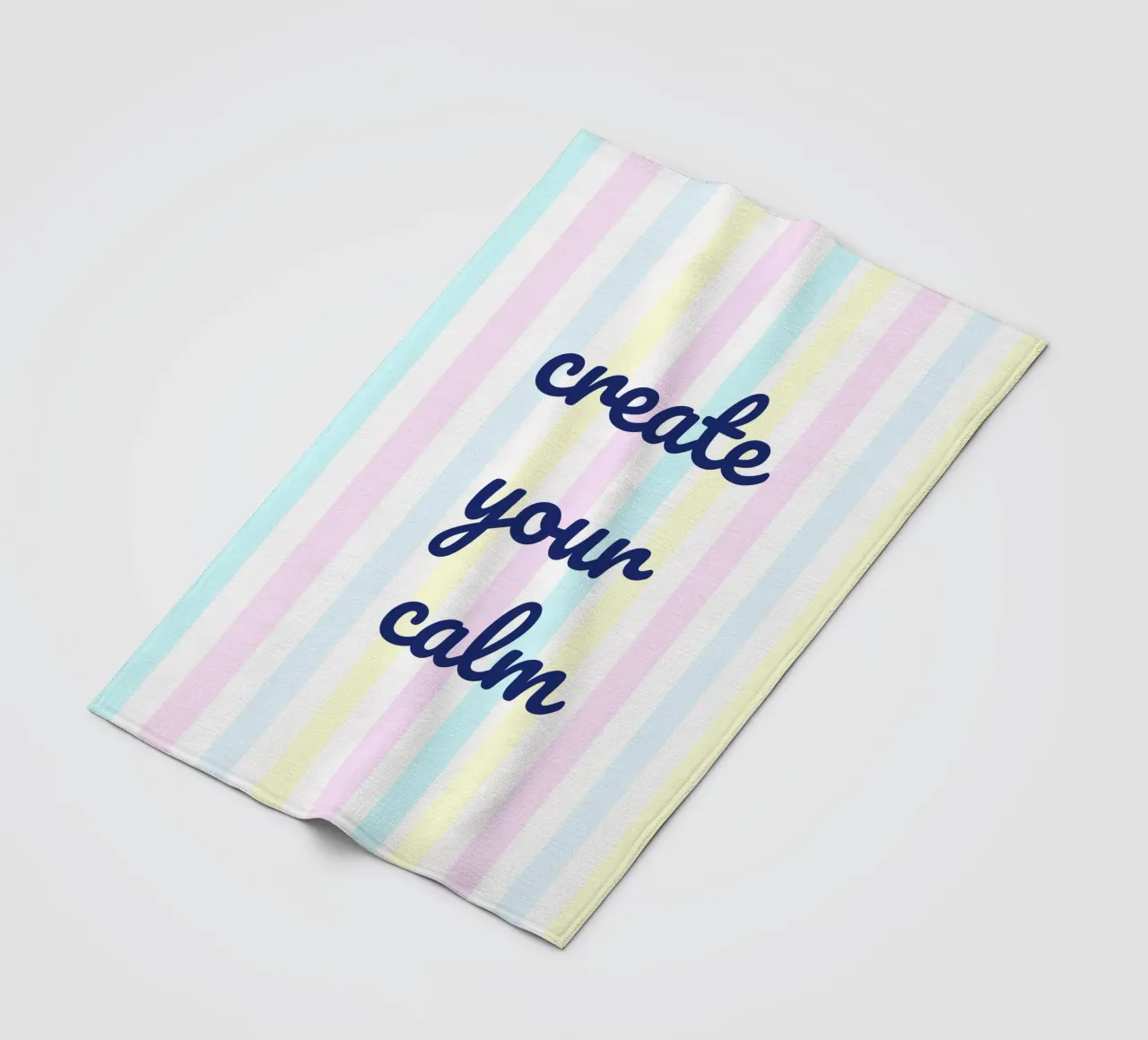 Create Your Calm Fleecedecke von Words by Niki
