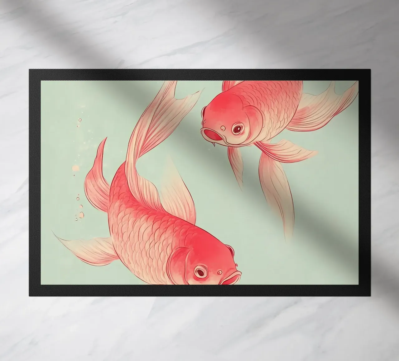 Red koi fish zerbino da IamHomeStudio