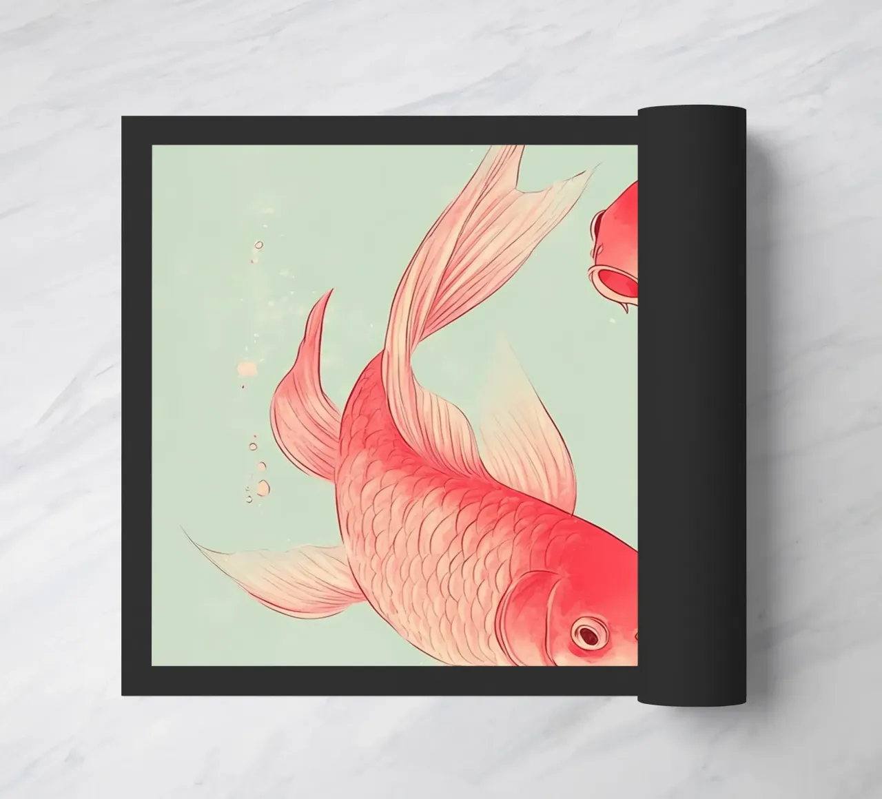 Red koi fish zerbino da IamHomeStudio