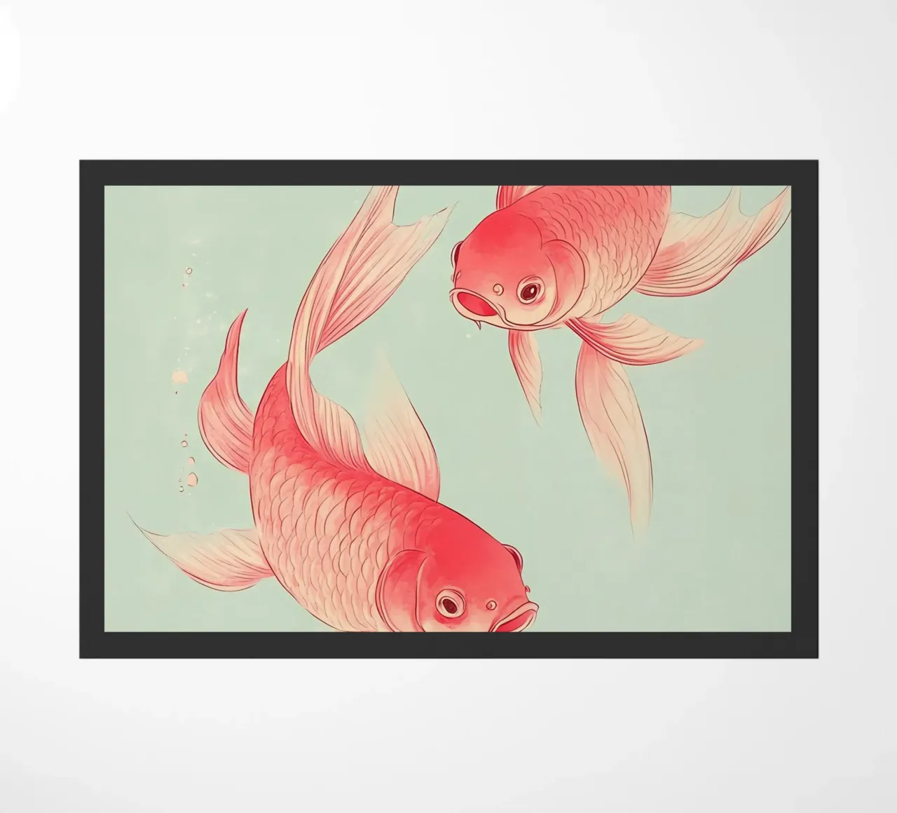 Red koi fish zerbino da IamHomeStudio