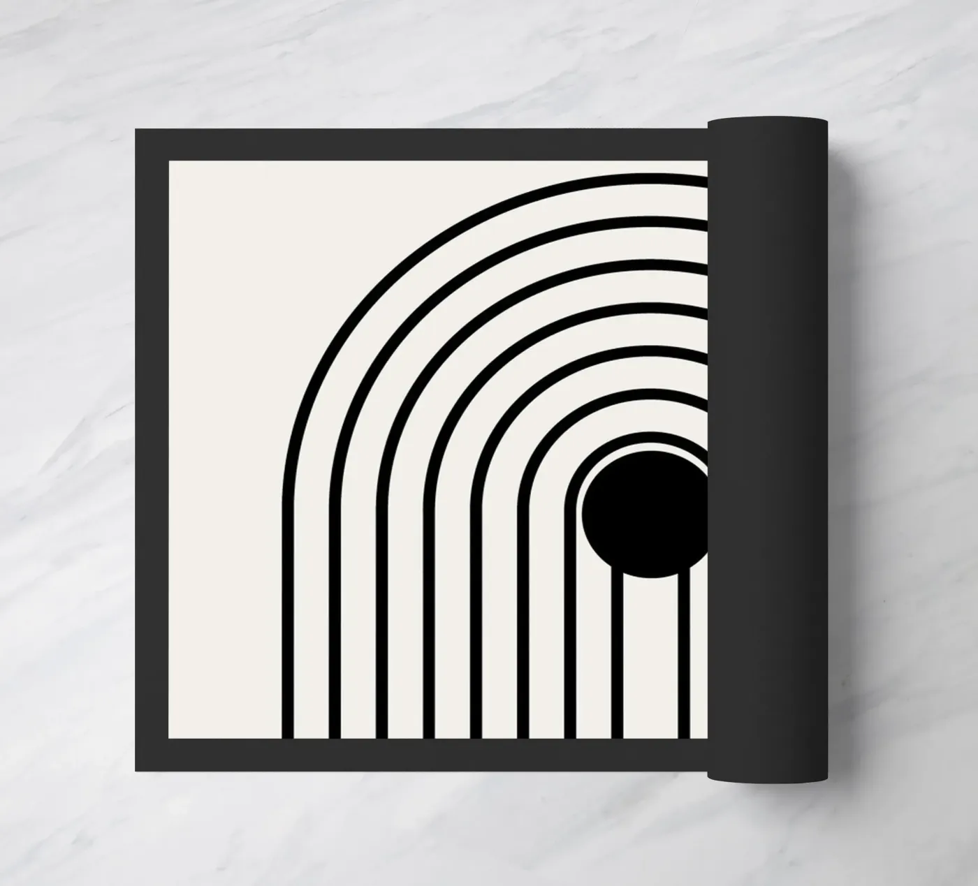 Arch doormat by Rose Beck Art