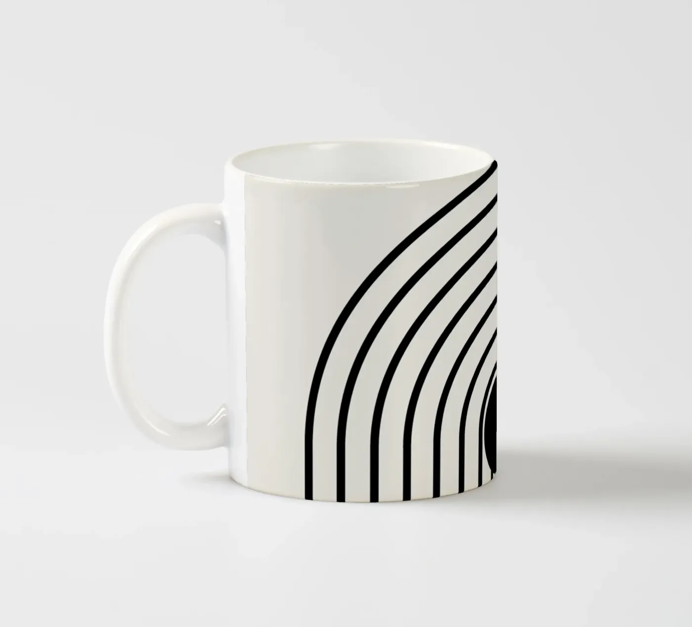 Arch ceramic mug by Rose Beck Art