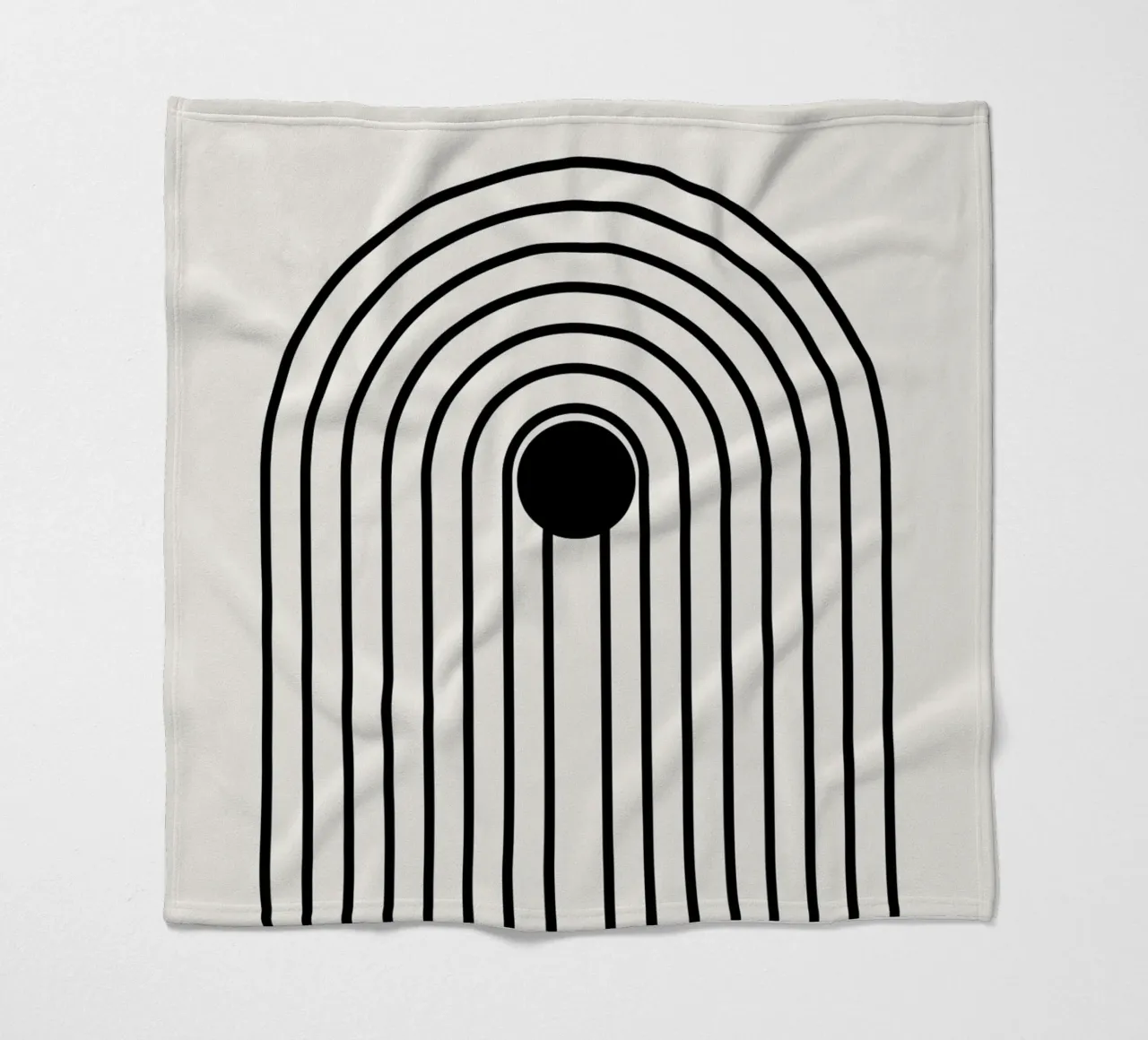 Arco coperta in pile da Rose Beck Art