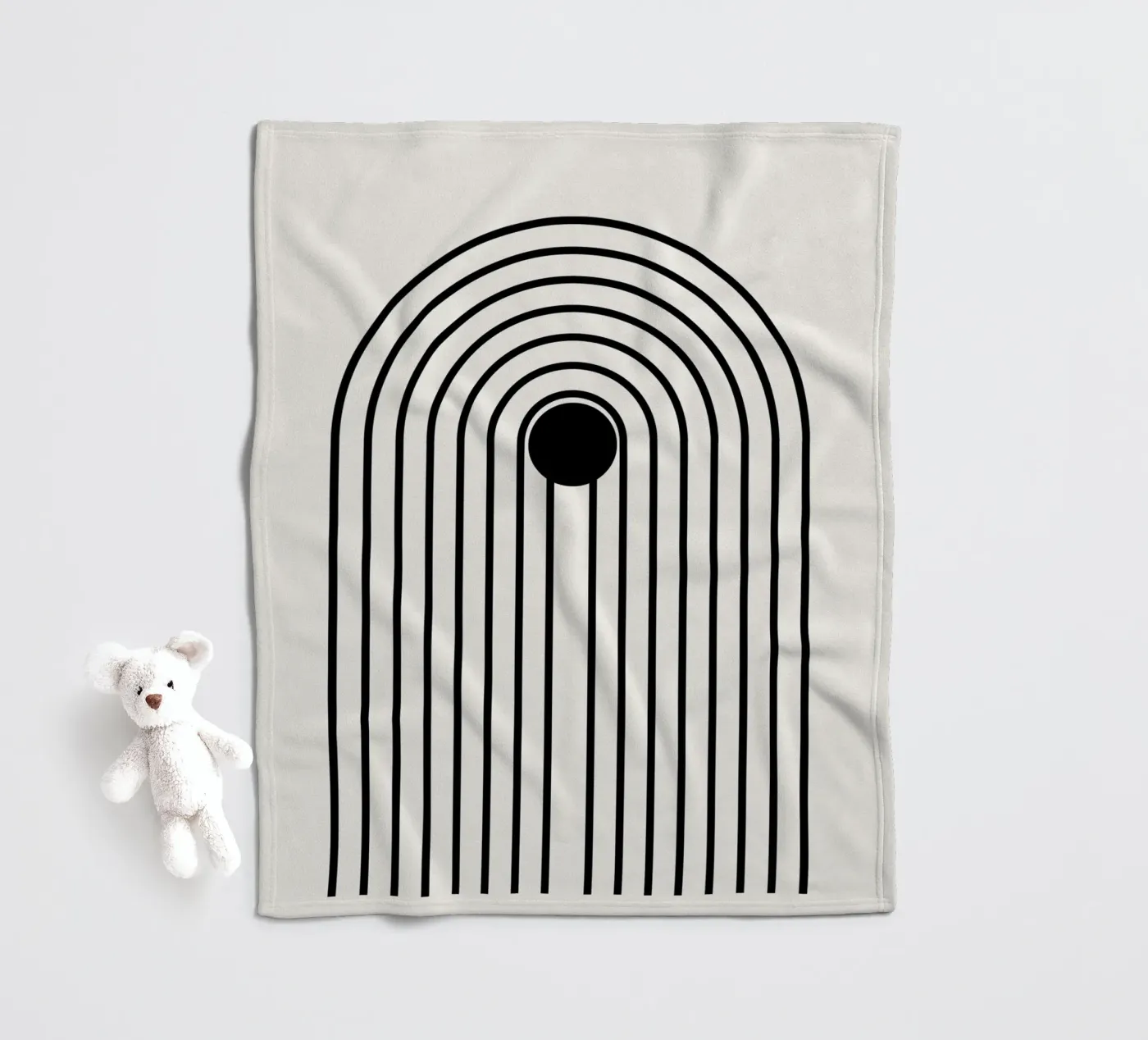 Arch Fleecedecke von Rose Beck Art