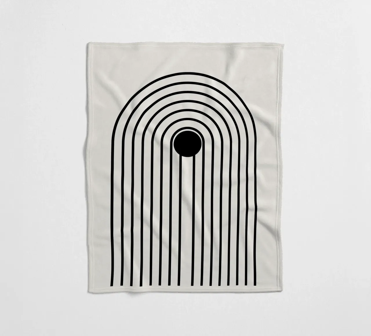 Arco coperta in pile da Rose Beck Art