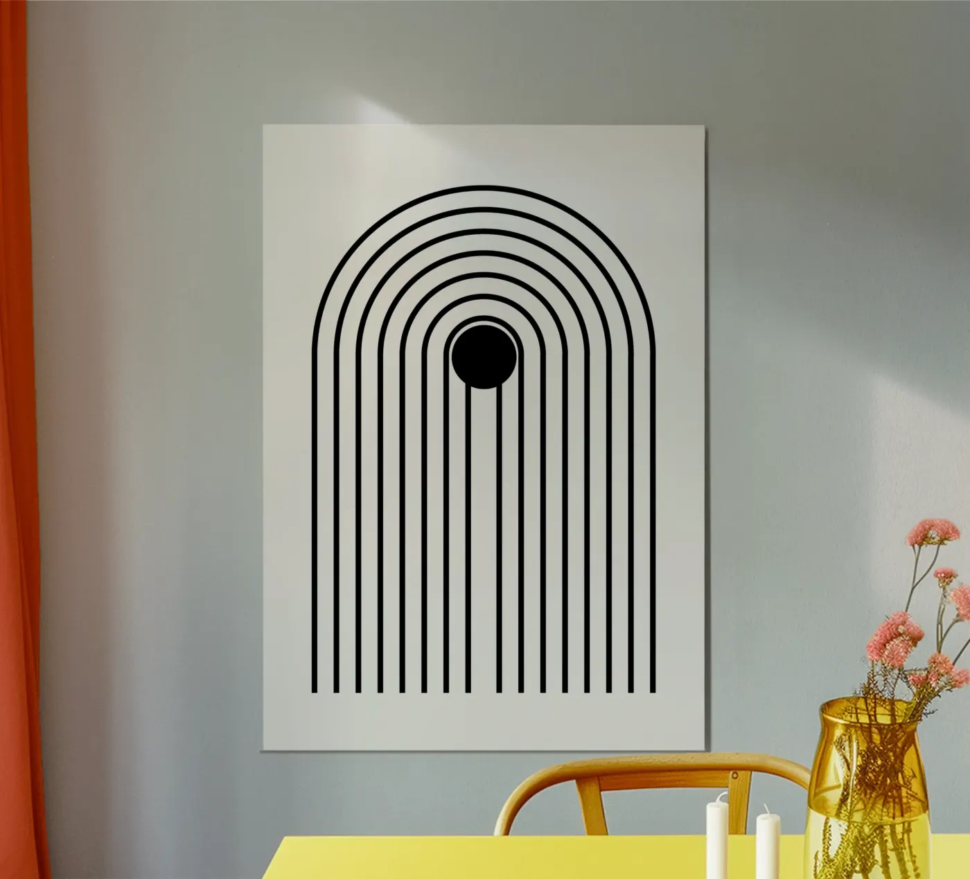 Arch alluminio dibond da Rose Beck Art