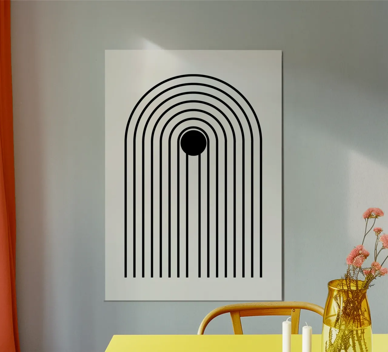 Arch poster van Rose Beck Art