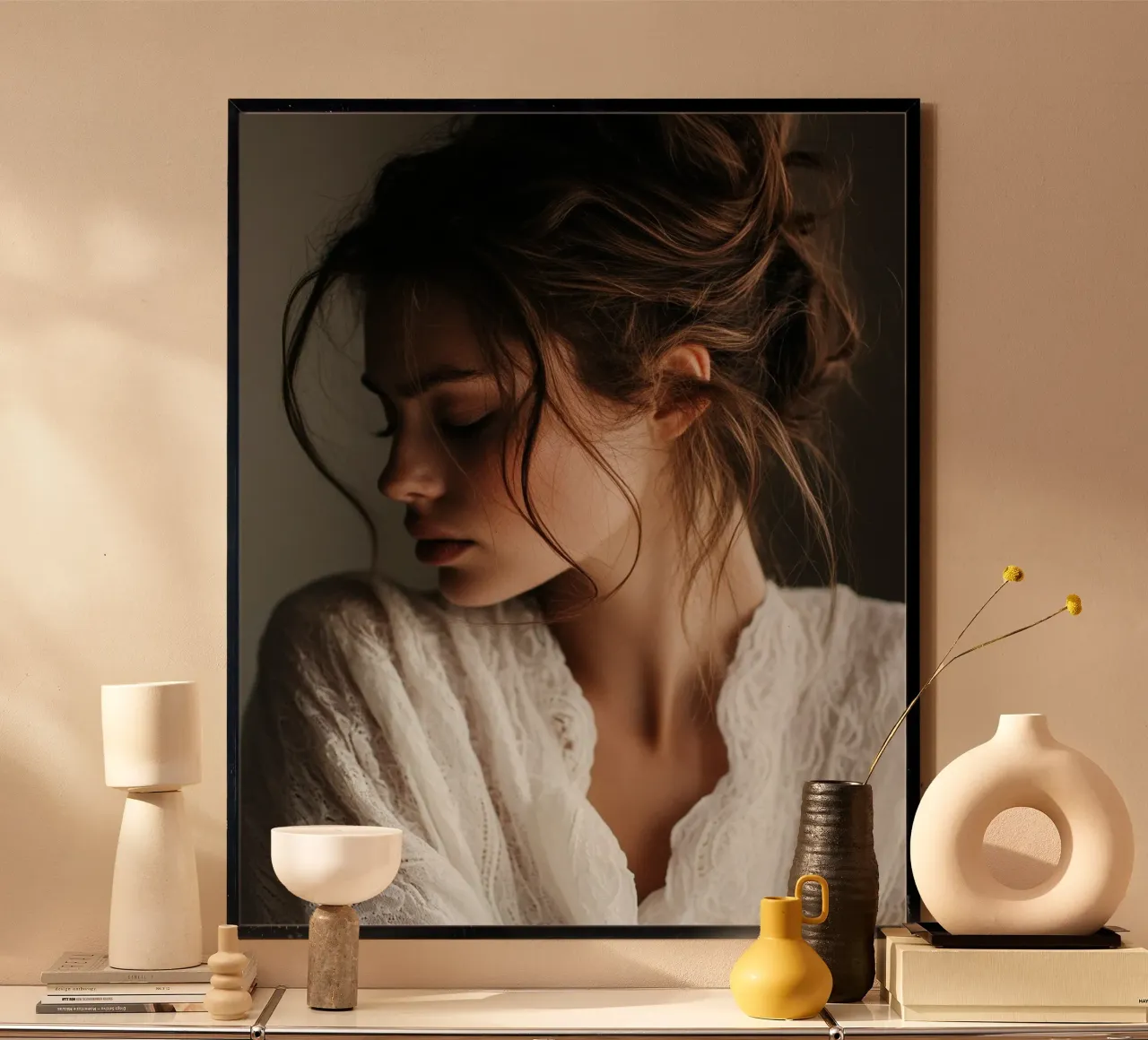Lusso neutro carta hahnemühle da PhotoVibe Decor