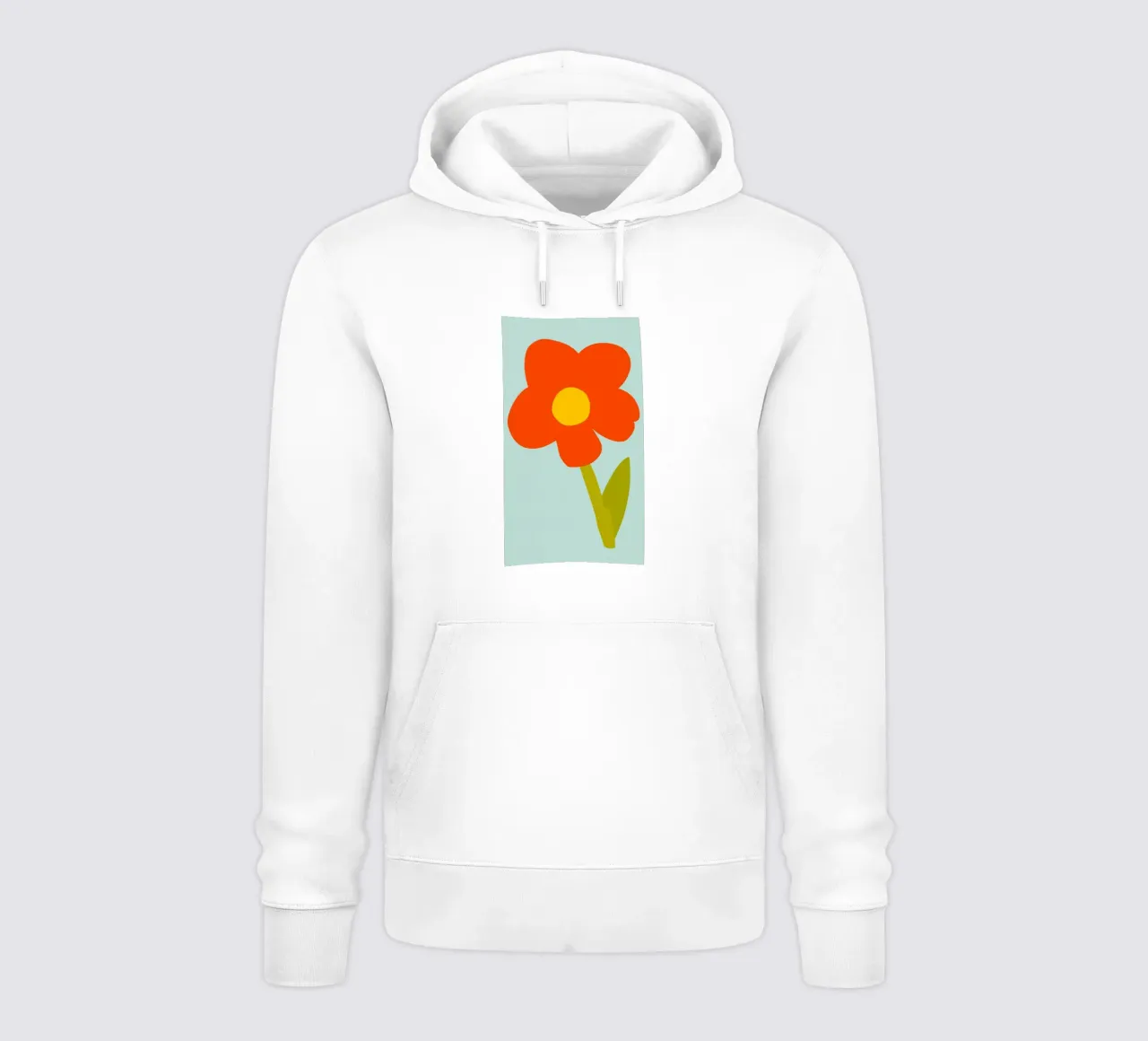 Fiore pop vibrante felpa con cappuccio da Moonlite Desire