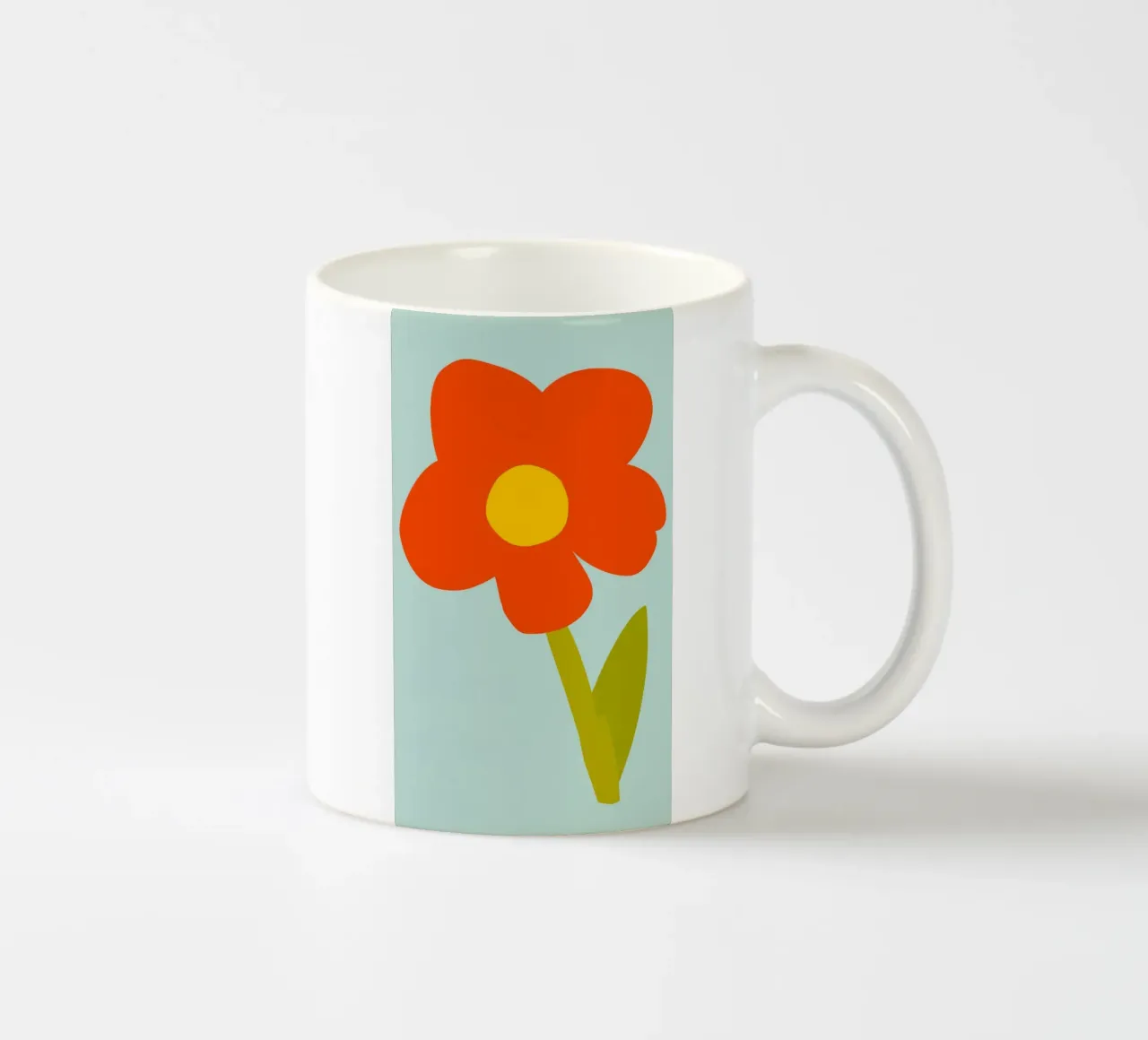 Fiore pop vibrante tazza in ceramica da Moonlite Desire