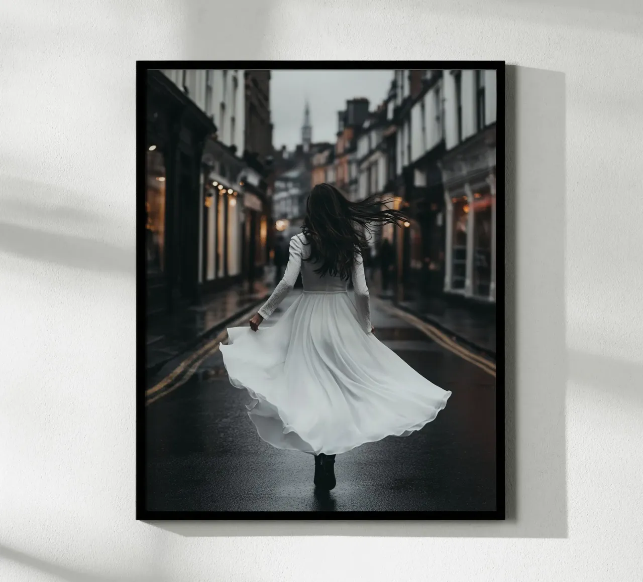 Lusso neutro poster con telaio in alluminio da PhotoVibe Decor