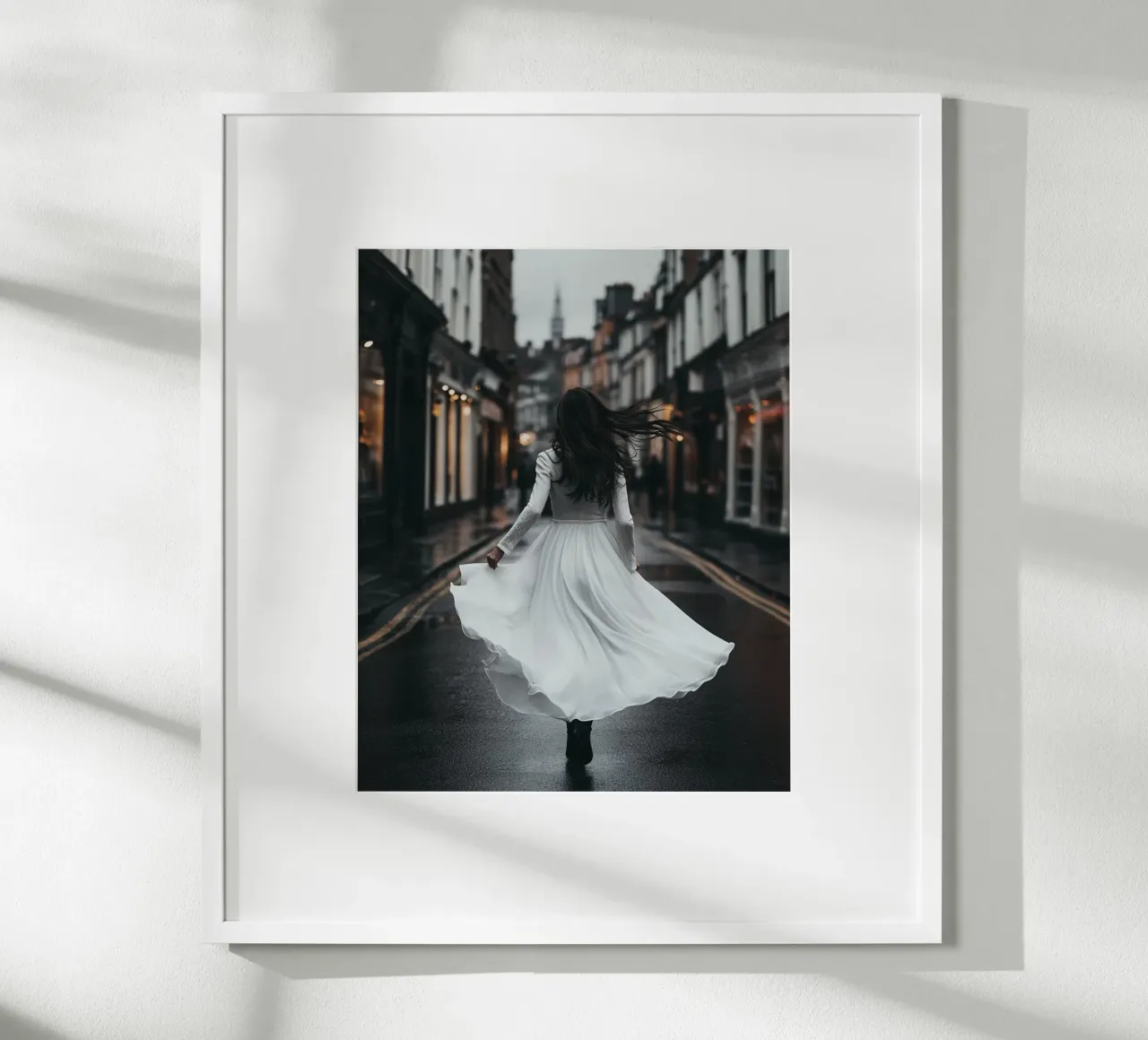 Lusso neutro poster con telaio in alluminio da PhotoVibe Decor