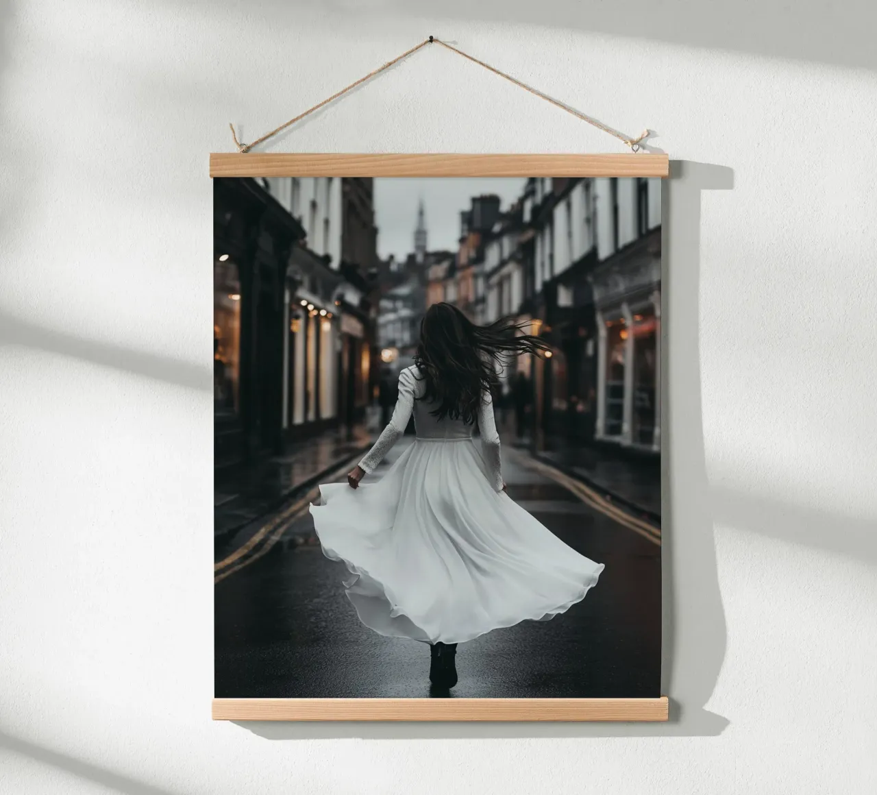Lusso neutro poster con telaio in alluminio da PhotoVibe Decor