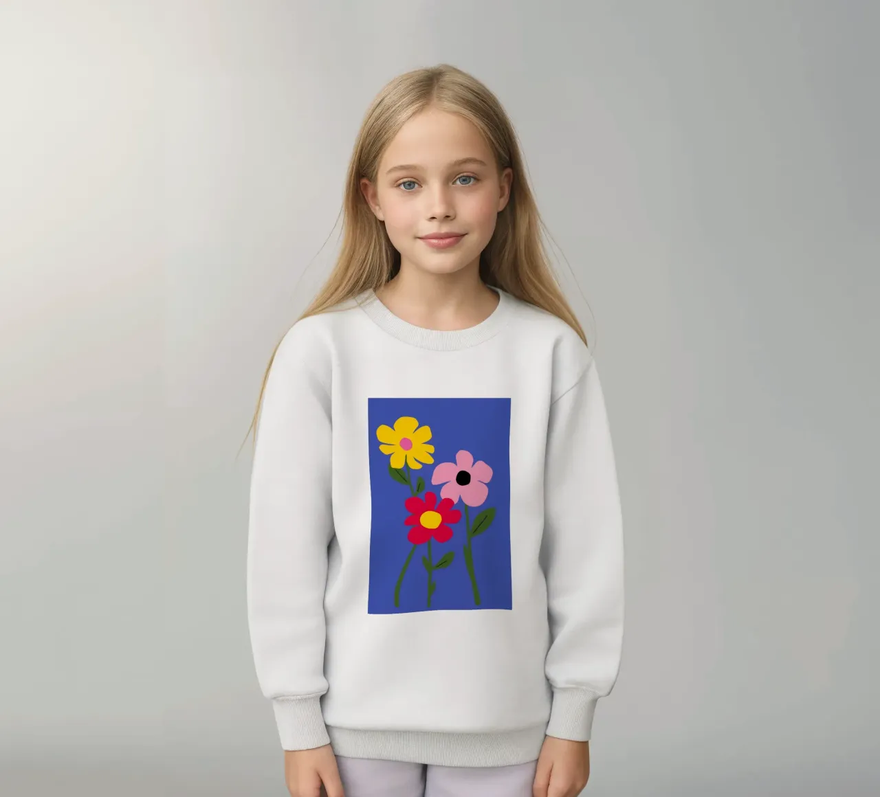 Colore primario Pop felpa bambino da Moonlite Desire