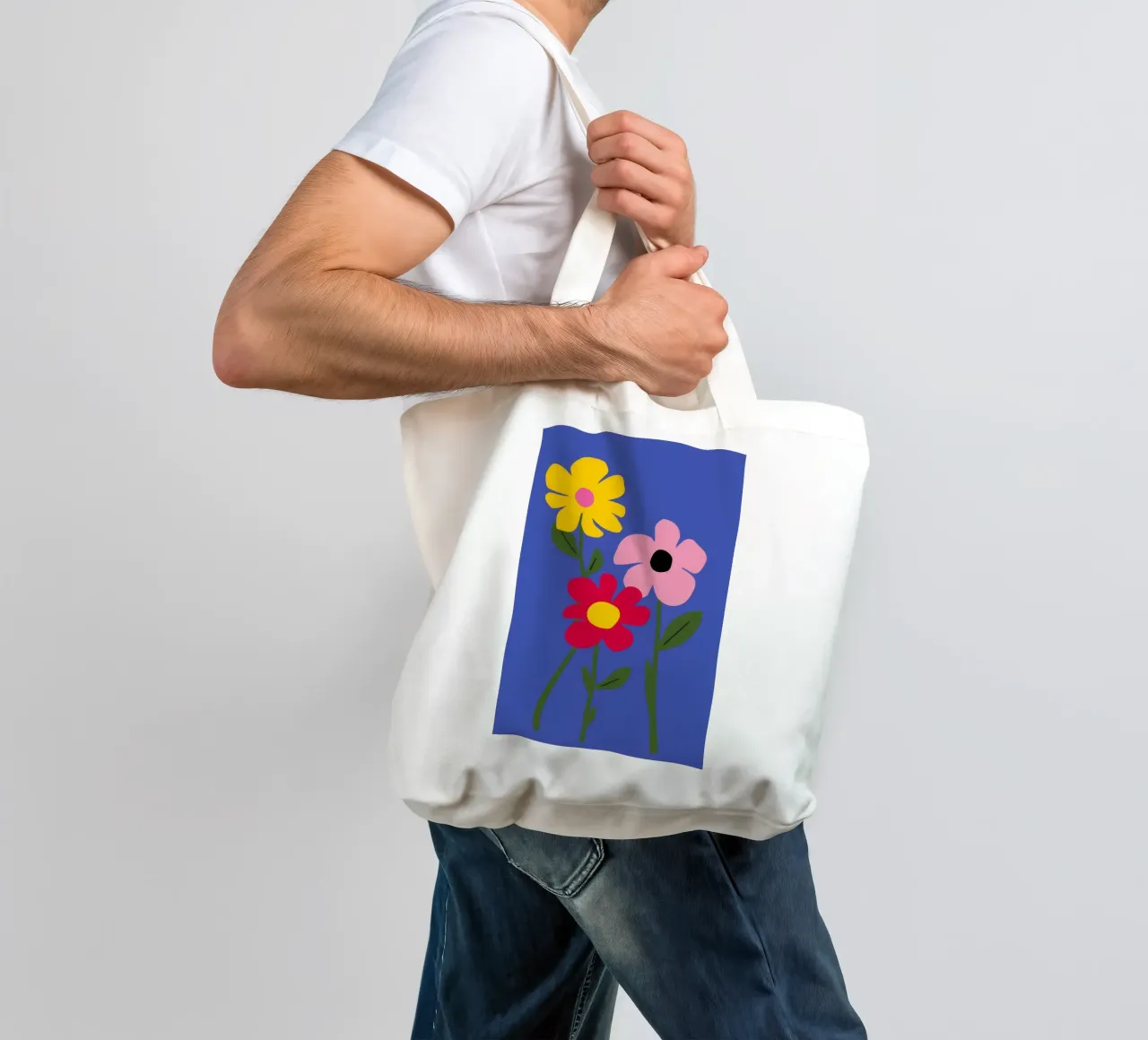 Primary Color Pop tote bag by Moonlite Desire
