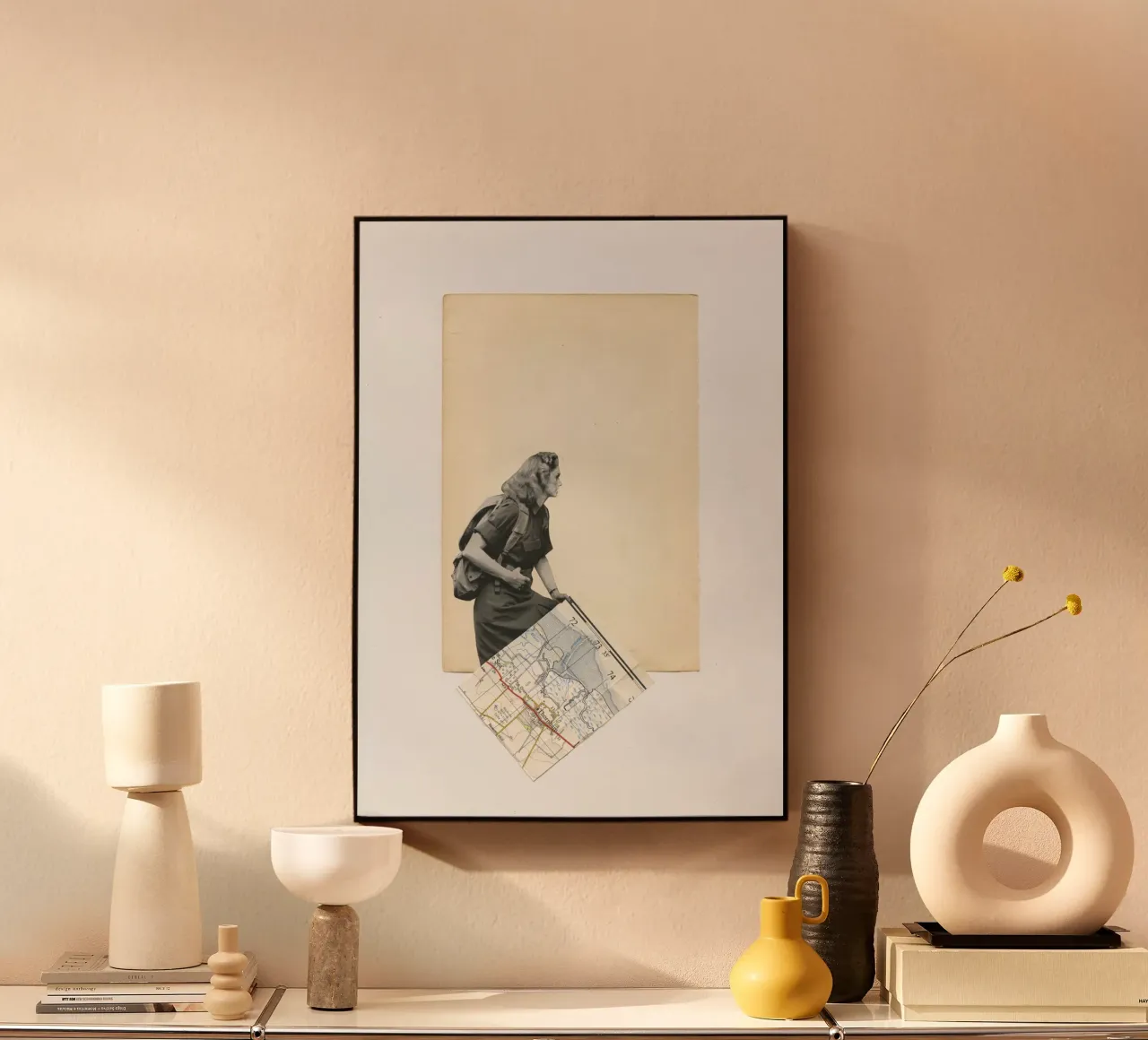 Lost forex plate by Cassia Beck Collage