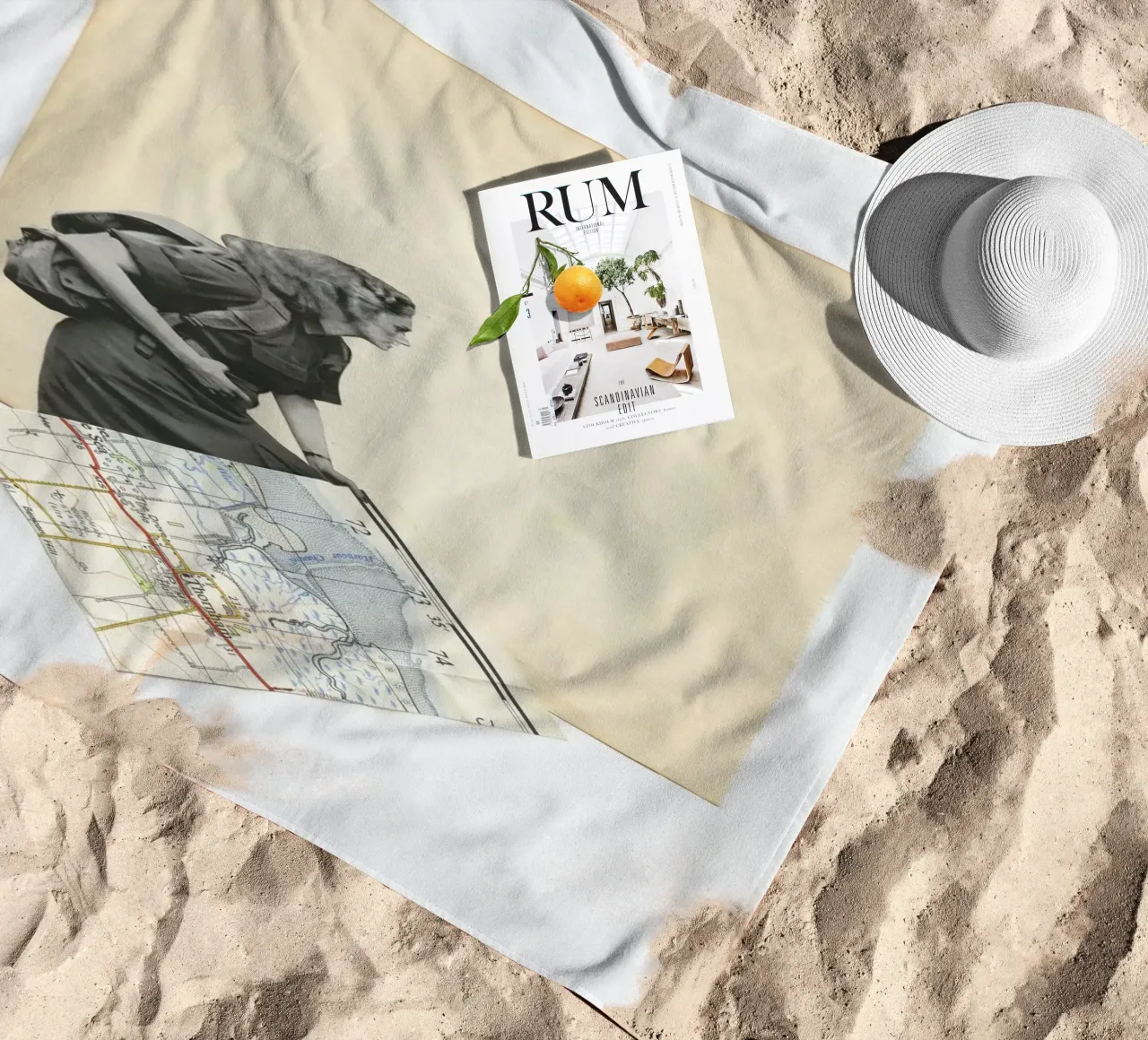 Perso telo mare da Cassia Beck Collage