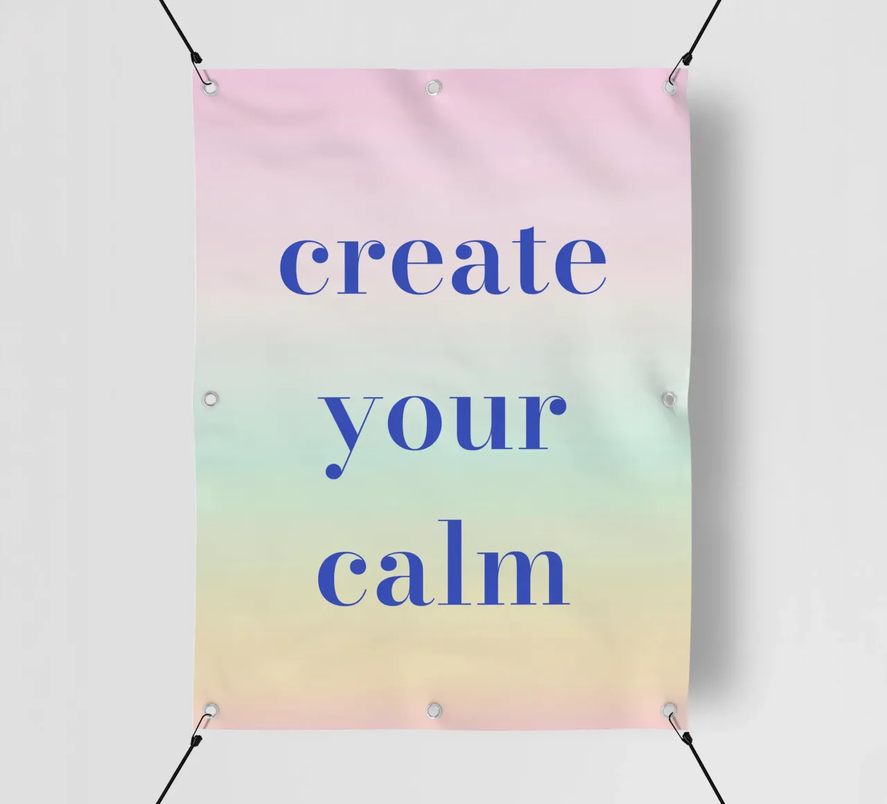 Create Your Calm telo in pvc da Words by Niki
