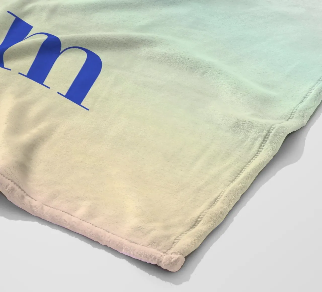 Create Your Calm fleece blanket by Words by Niki