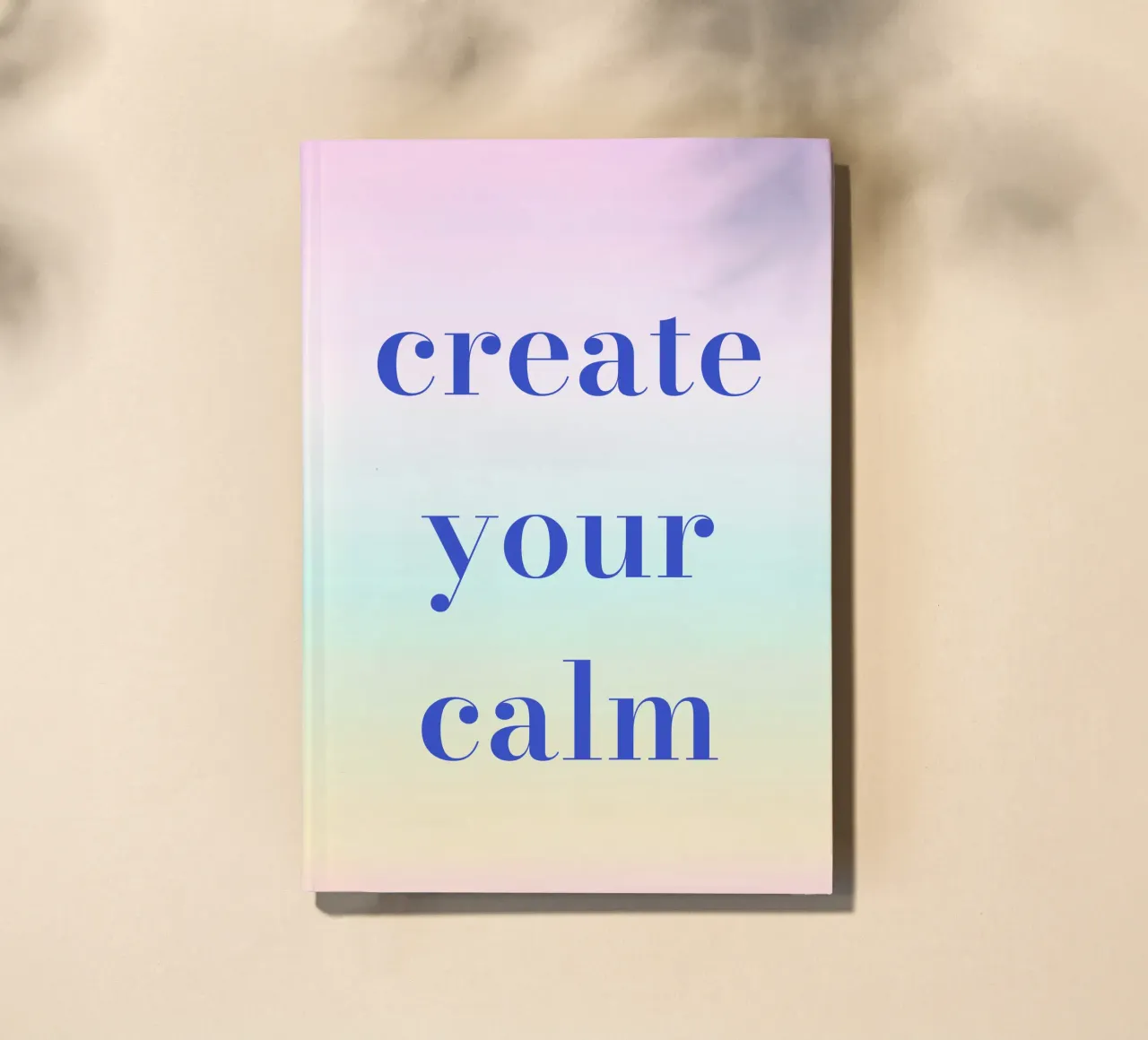 Create Your Calm notebook by Words by Niki