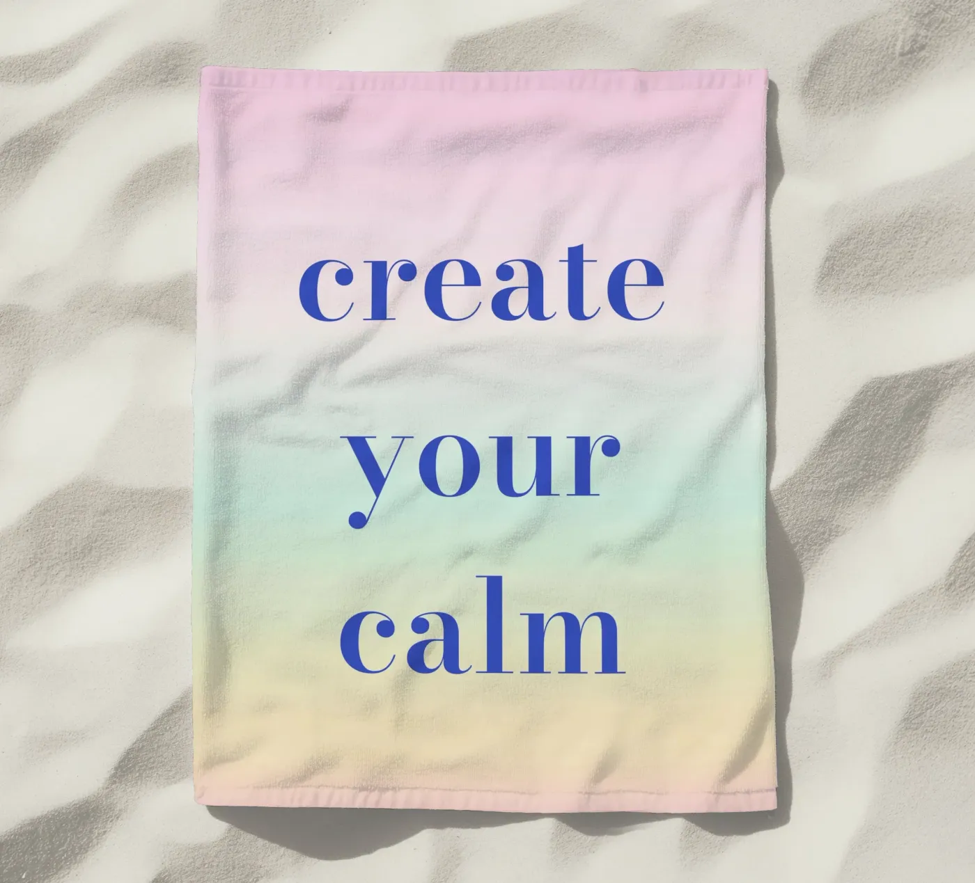 Create Your Calm telo mare da Words by Niki
