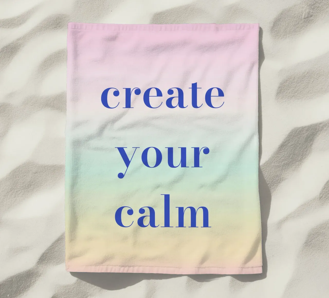 Create Your Calm telo mare da Words by Niki