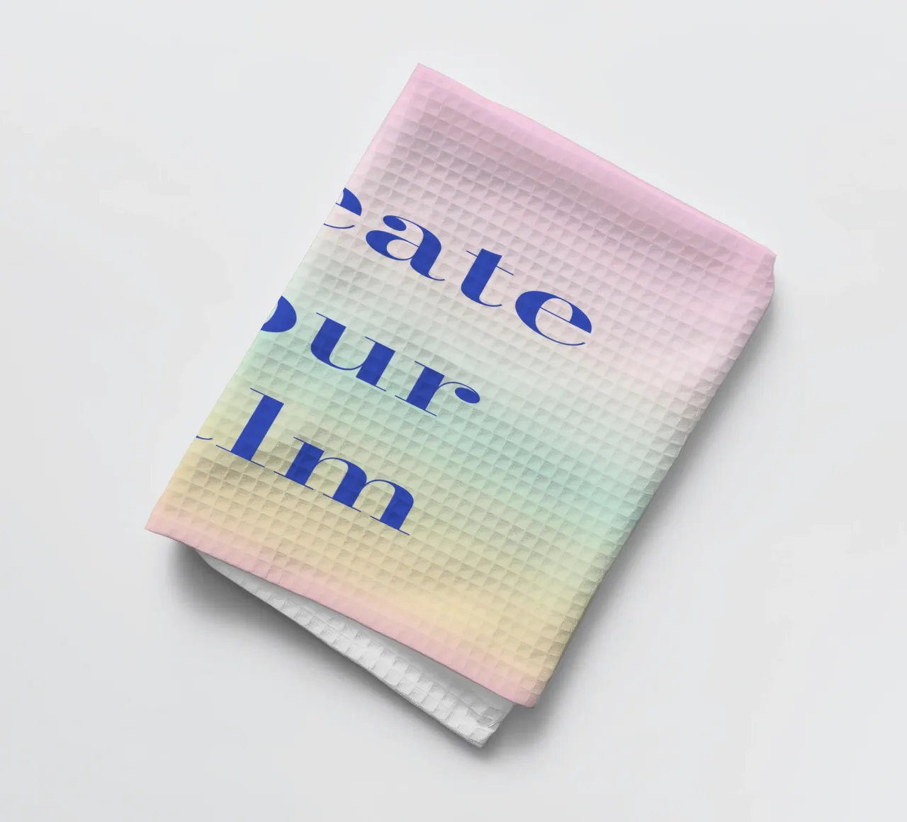 Create Your Calm torchon de Words by Niki