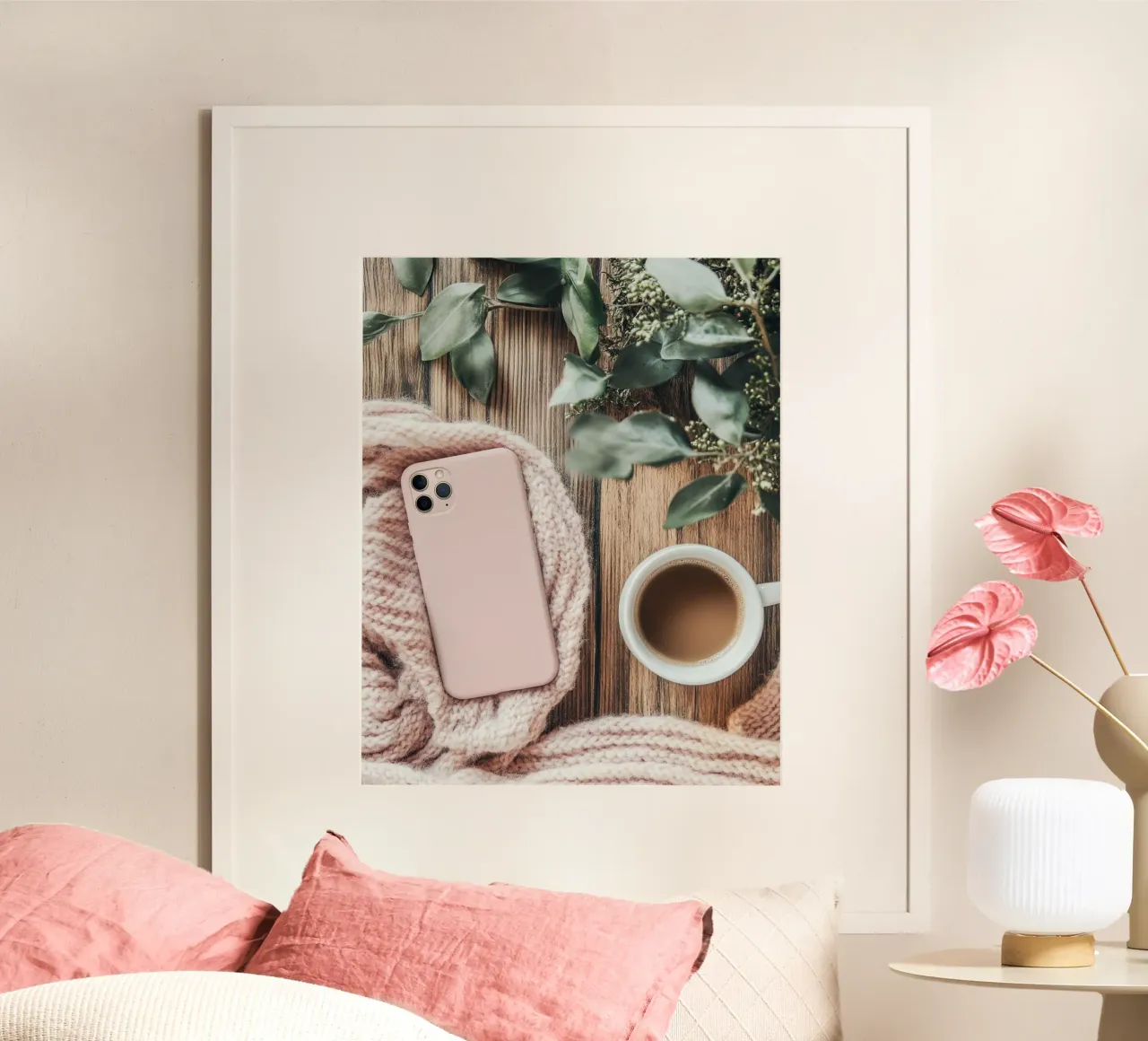 Blush Serenity poster da PhotoVibe Decor