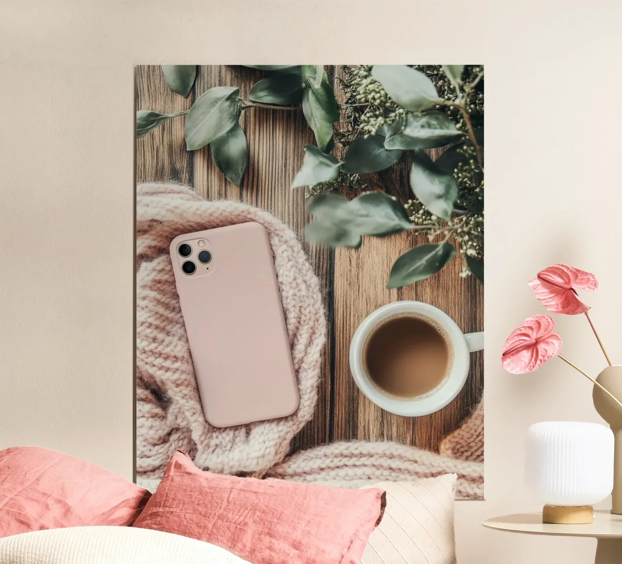 Blush Serenity poster da PhotoVibe Decor
