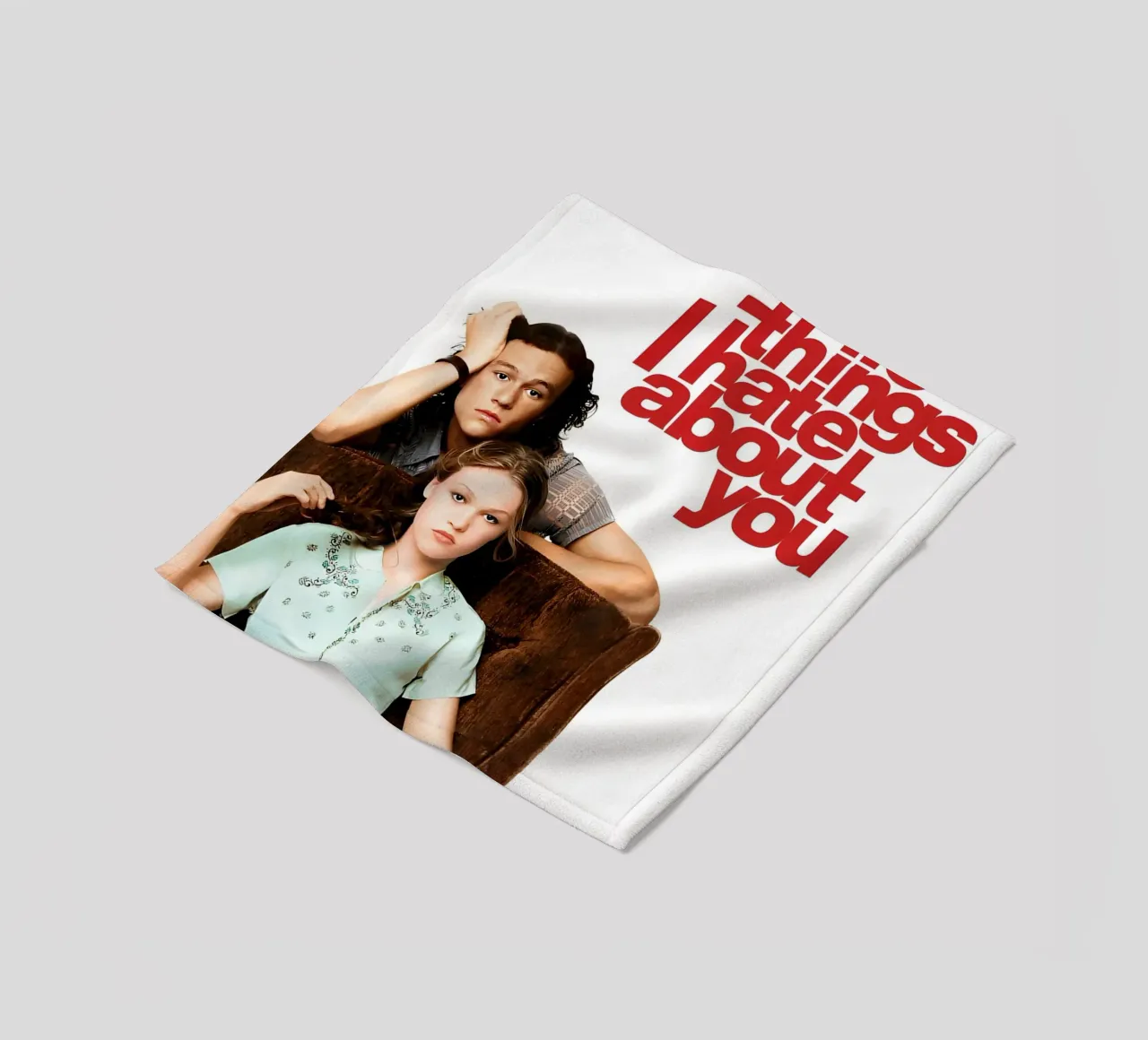 10 things i hate about you Movie fleece blanket by STAR CINEPLEX