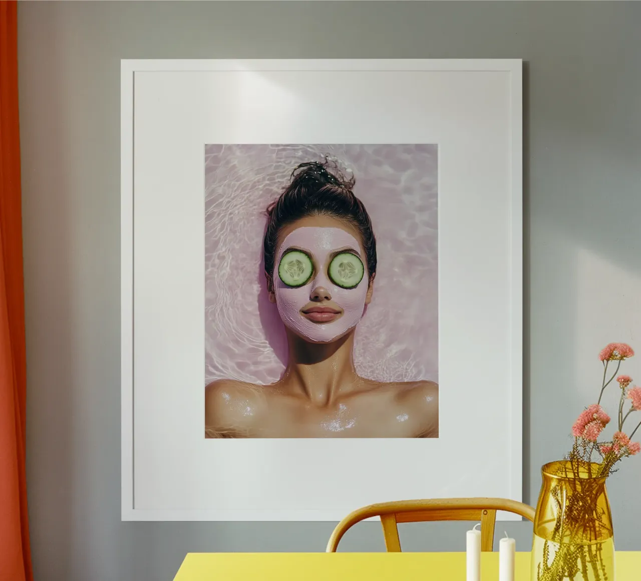 Blush Serenity poster da PhotoVibe Decor