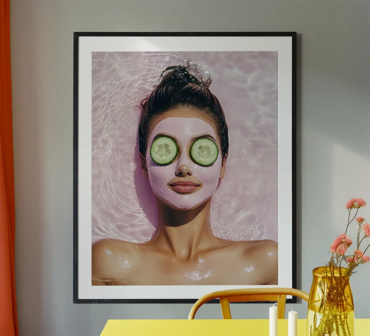 Blush Serenity poster da PhotoVibe Decor