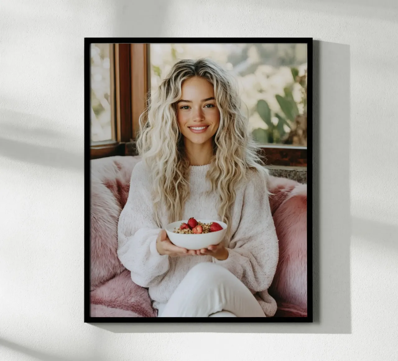 Blush Serenity poster da PhotoVibe Decor