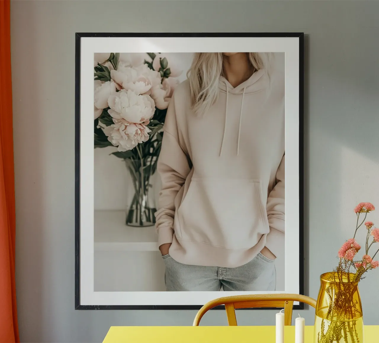Blush Serenity poster da PhotoVibe Decor
