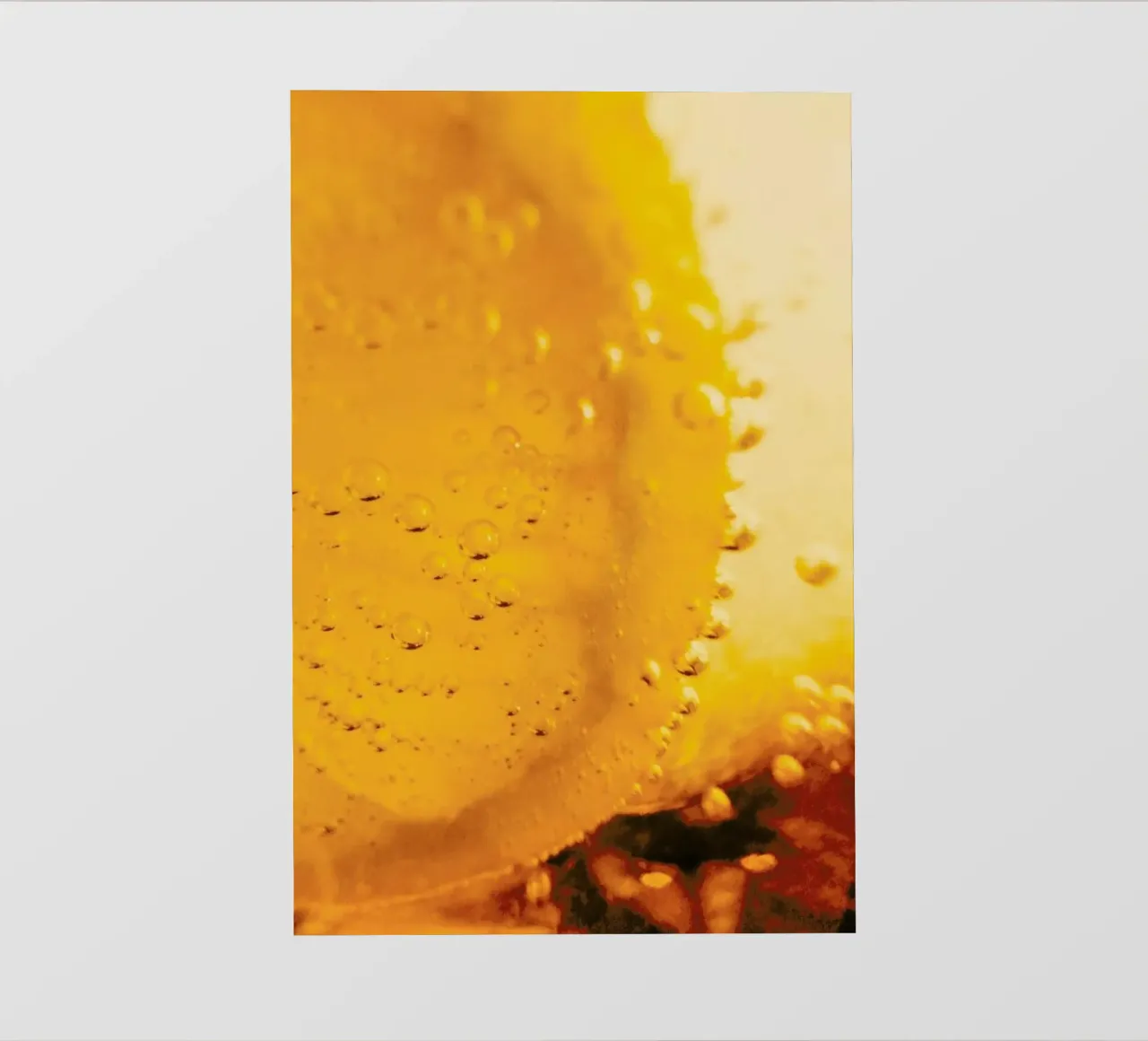 Lemon Close Up pellicola backlit da Sebastian Hilgetag