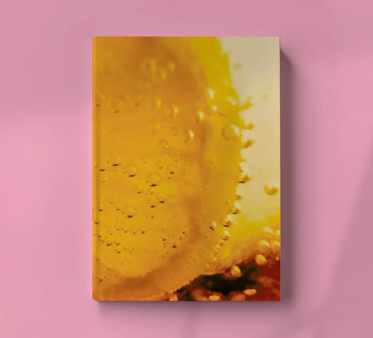 Lemon Close Up notebook by Sebastian Hilgetag