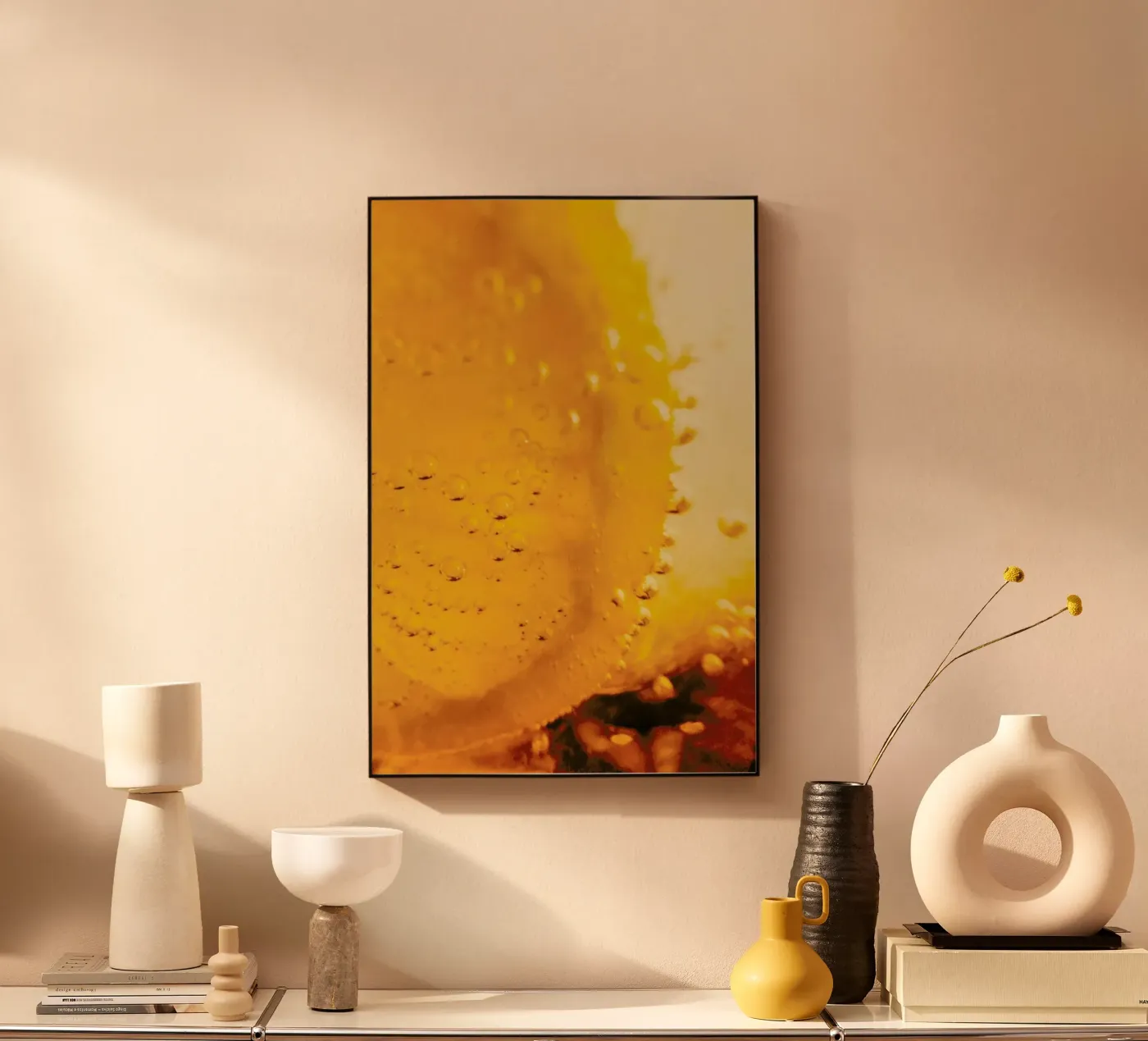 Lemon Close Up plexiglass da Sebastian Hilgetag