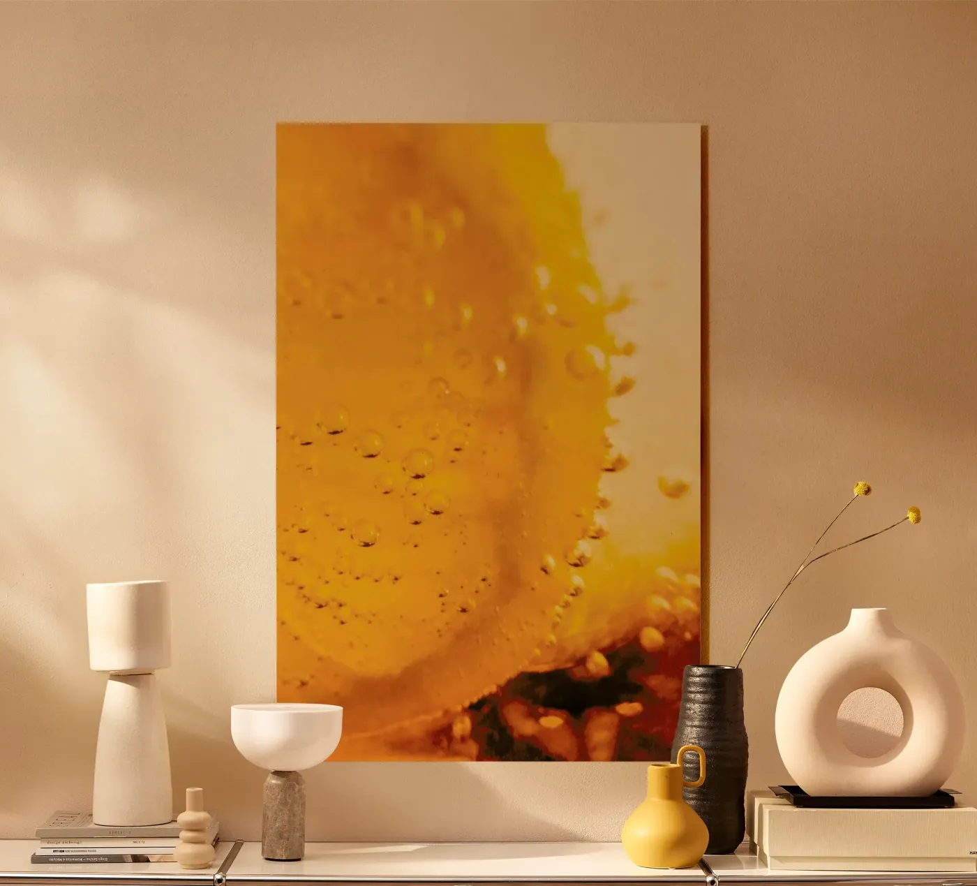 Lemon Close Up plexiglass da Sebastian Hilgetag