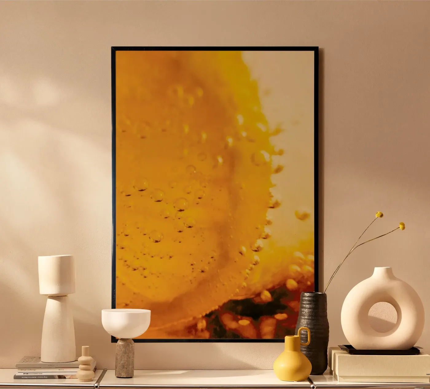 Lemon Close Up poster da Sebastian Hilgetag