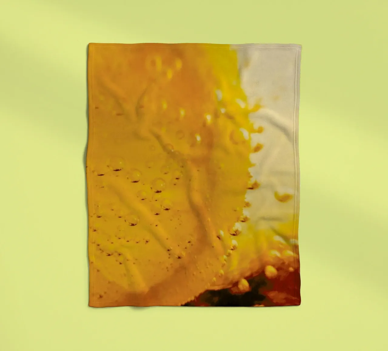 Lemon Close Up coperta in pile da Sebastian Hilgetag